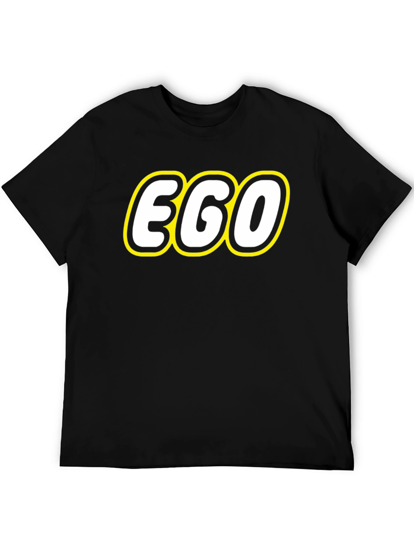 EGO T-Shirt -  Black Cotton Tee