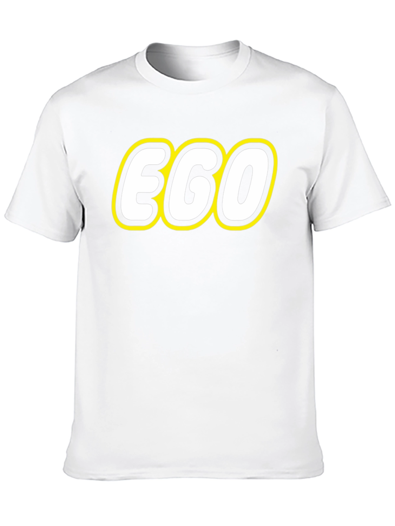 EGO T-Shirt -  Black Cotton Tee