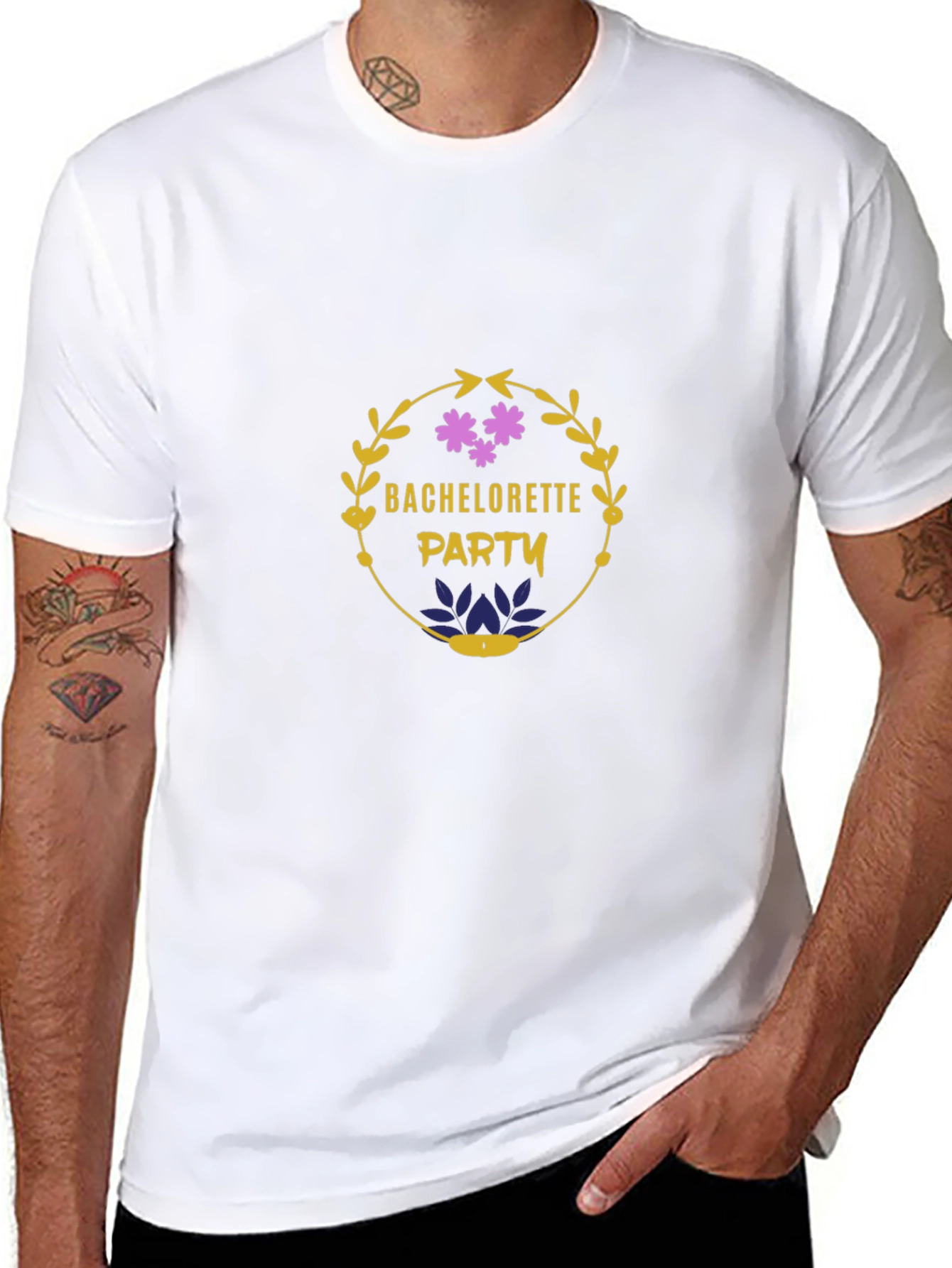 Bachelorette Party Graphic Tee - Black