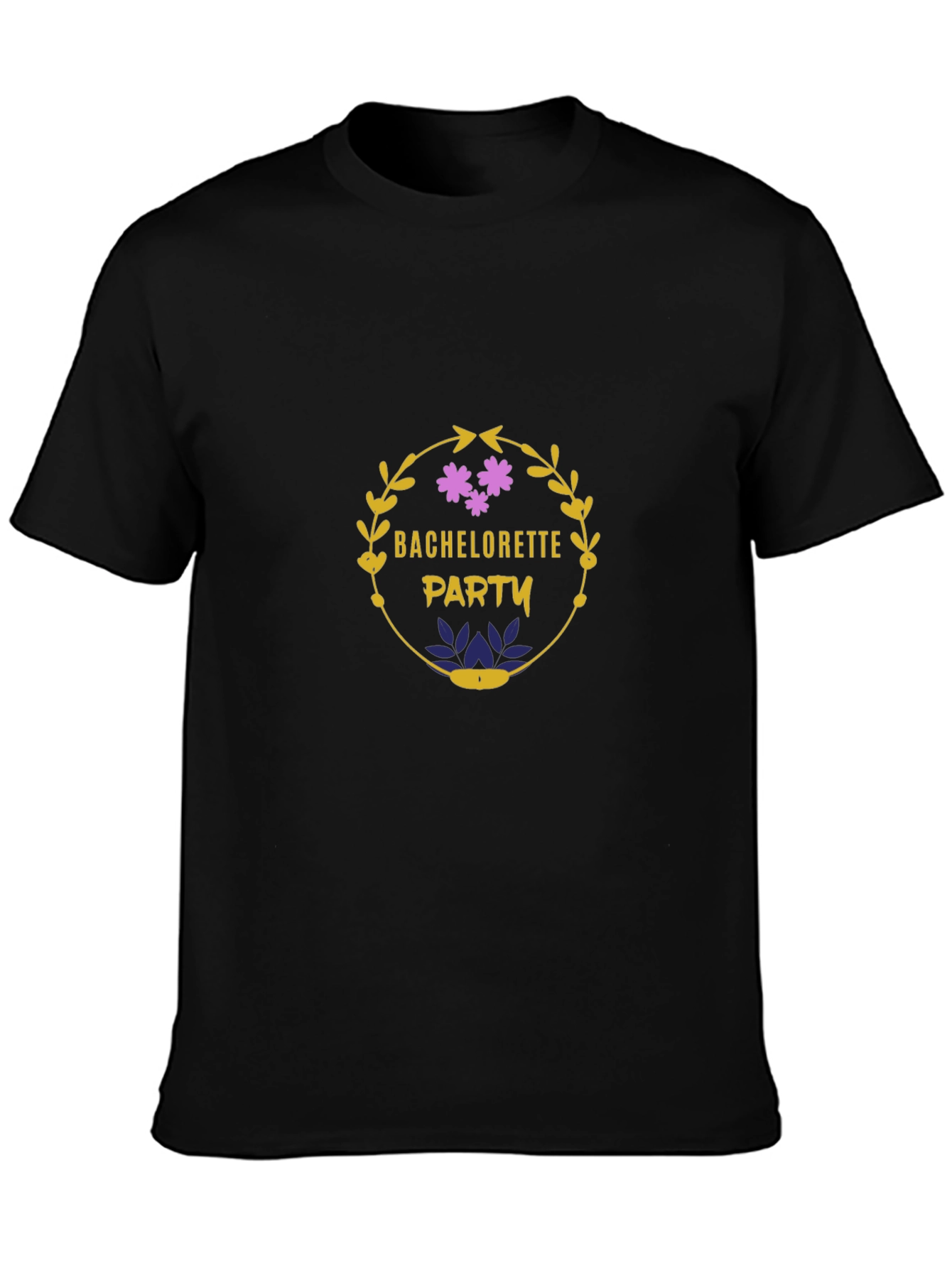 Bachelorette Party Graphic Tee - Black