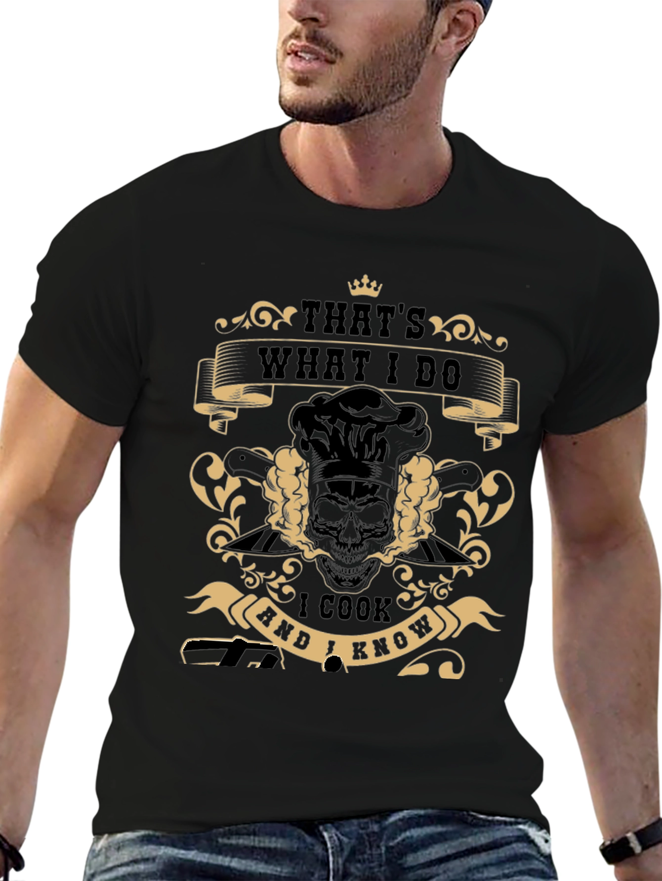Chef Skull Graphic Tee - Thats What I Do