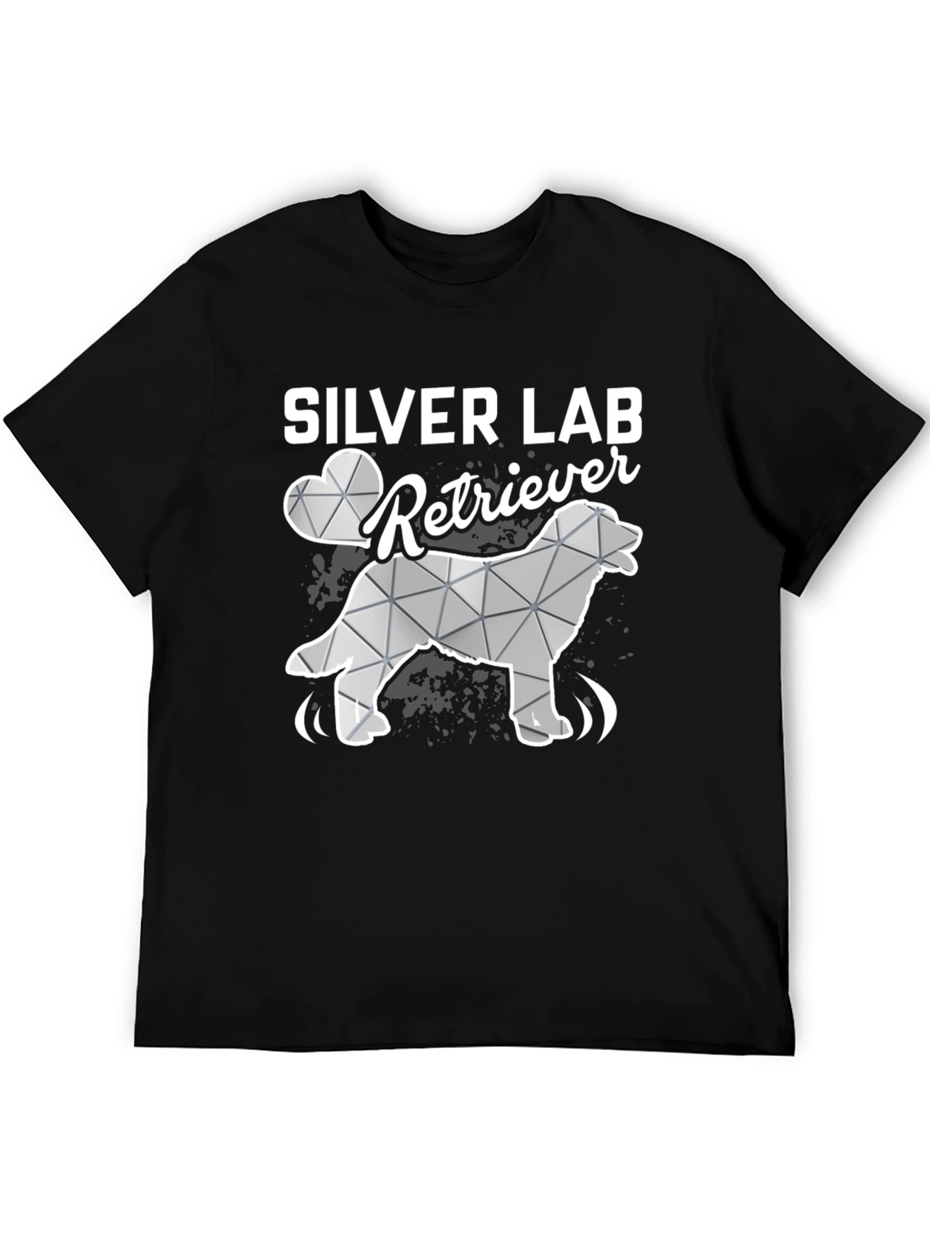 Silver Lab Retriever Graphic T-Shirt