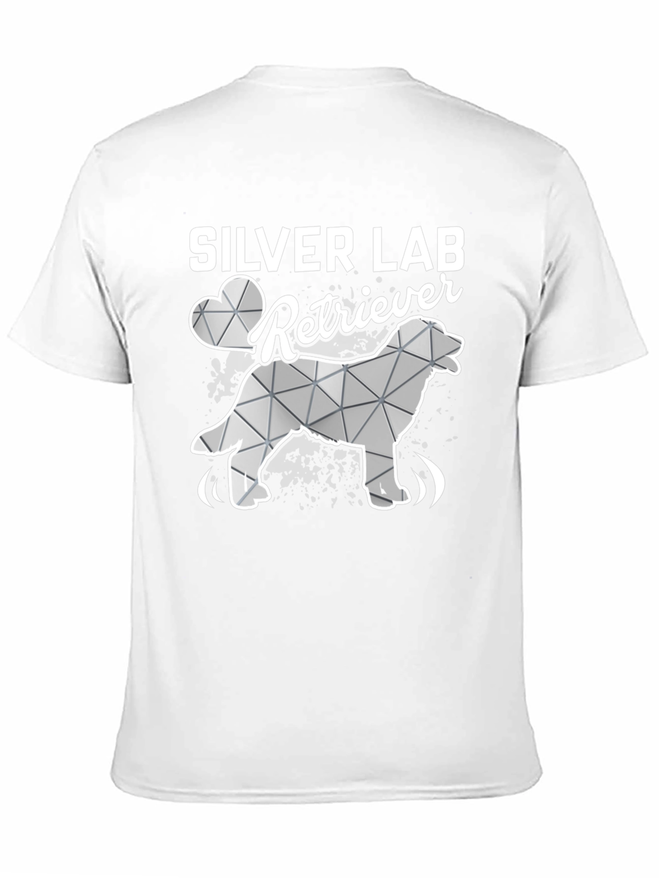 Silver Lab Retriever Graphic T-Shirt