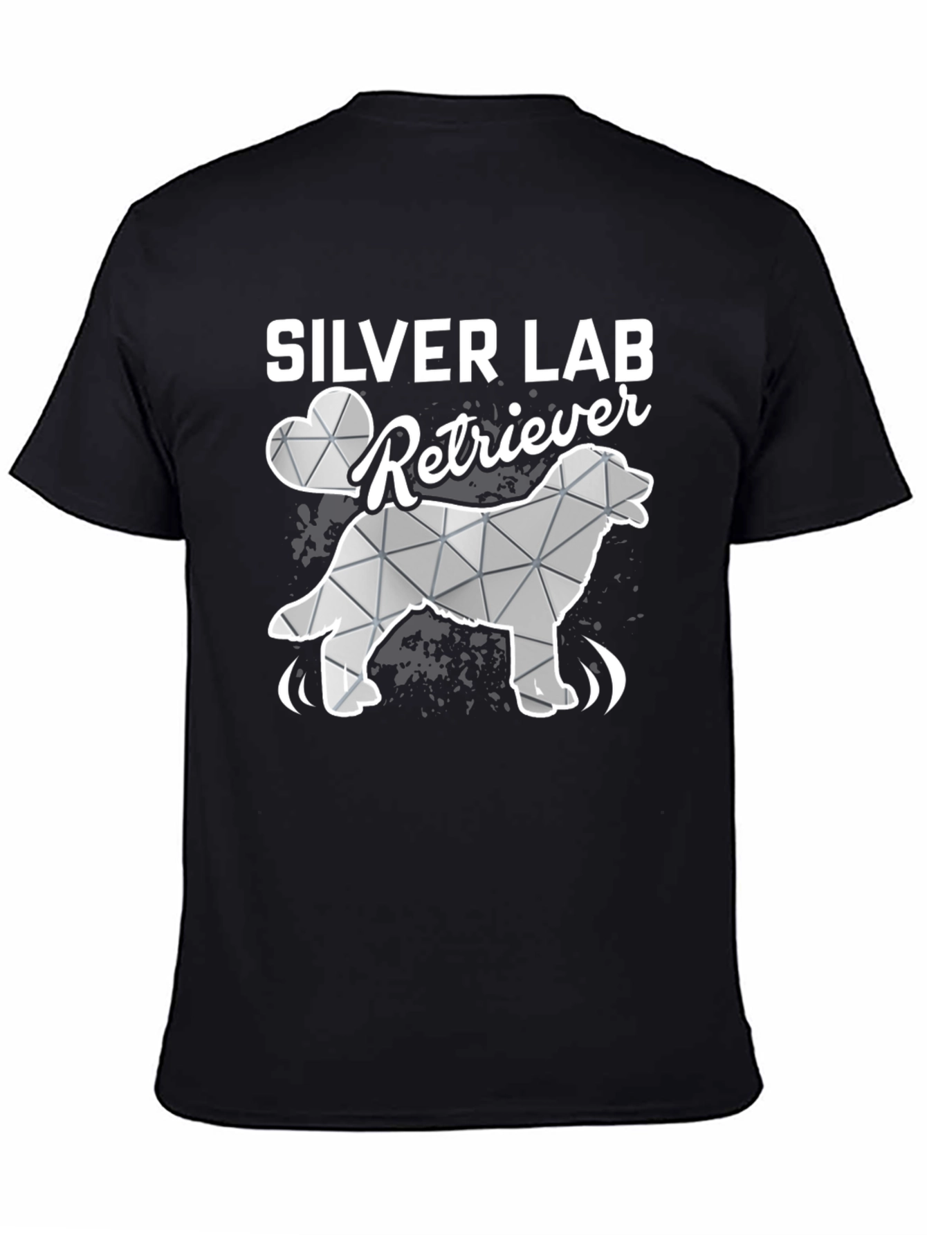 Silver Lab Retriever Graphic T-Shirt