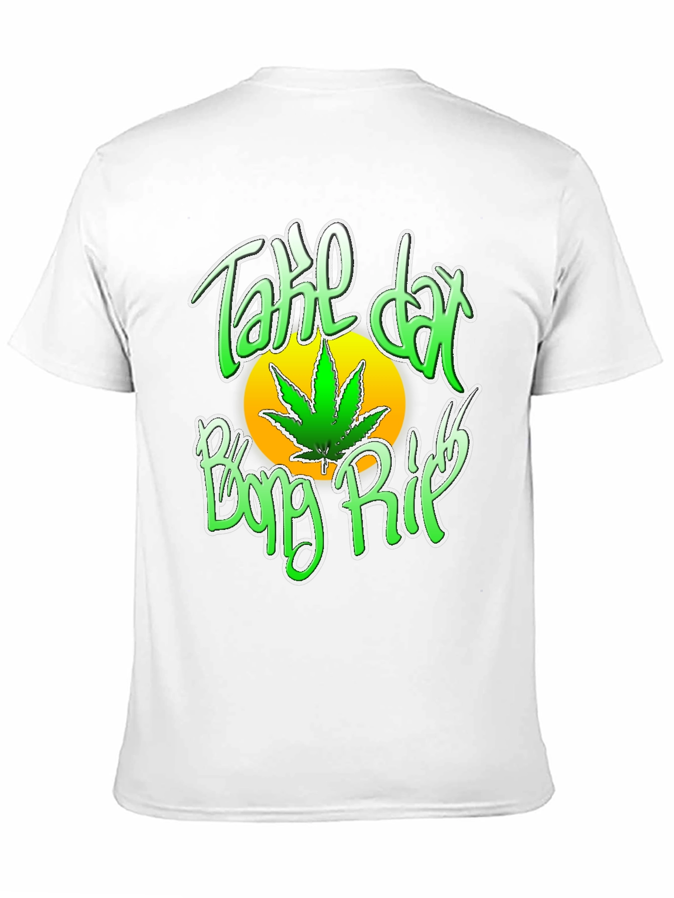 Take Dat Bong Rip T-Shirt - Weed Graphic Tee