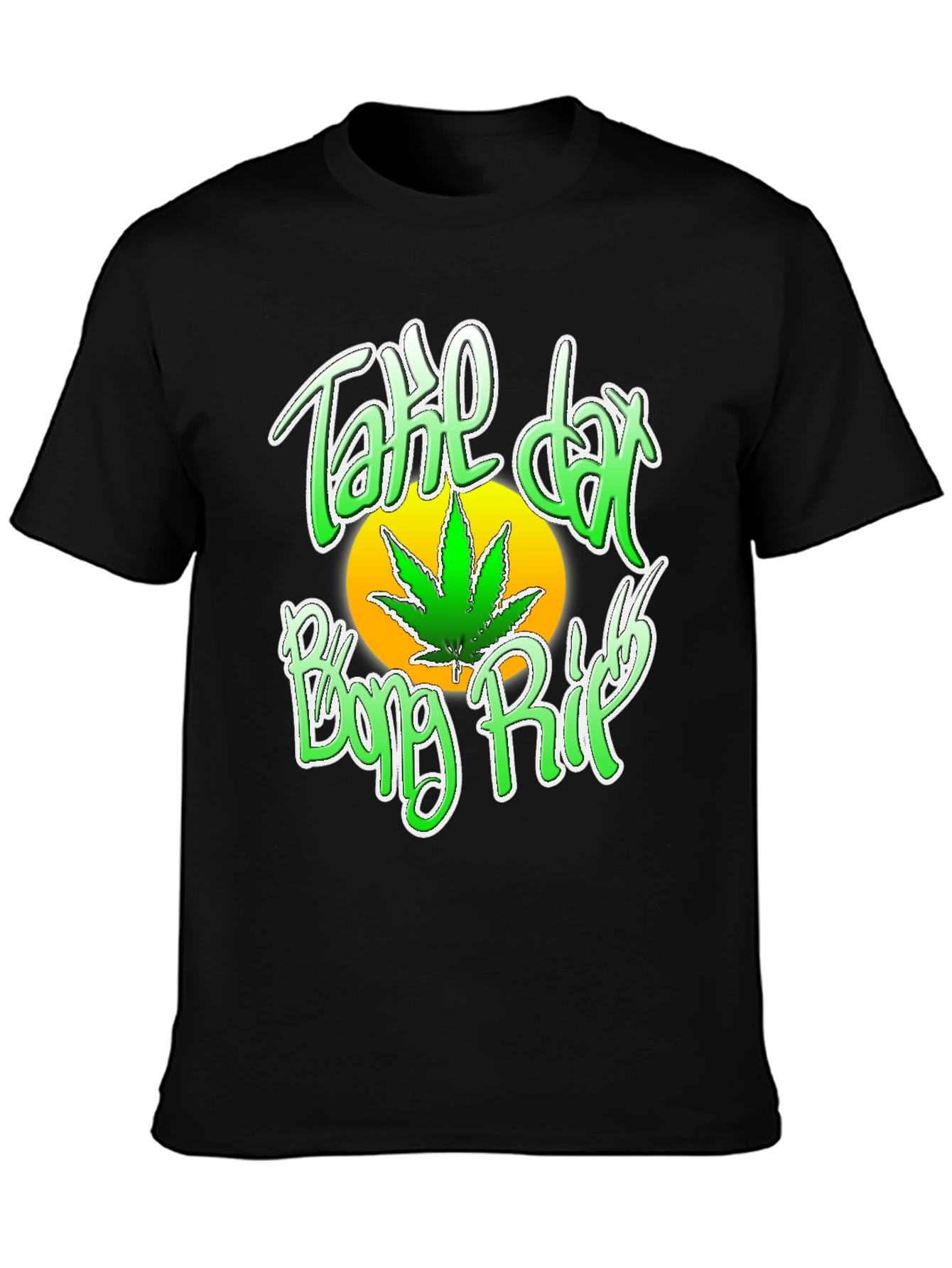 Take Dat Bong Rip T-Shirt - Weed Graphic Tee