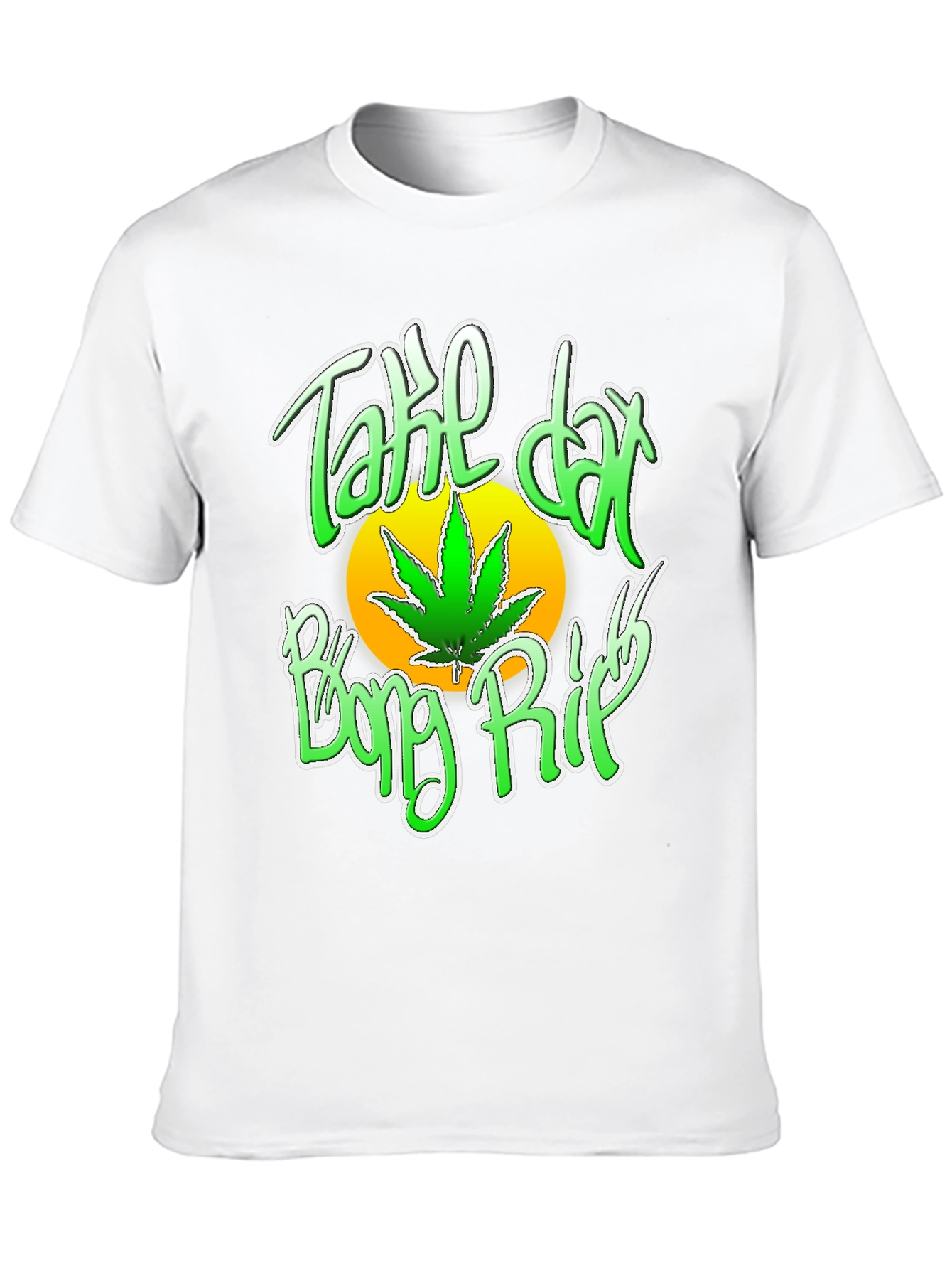 Take Dat Bong Rip T-Shirt - Weed Graphic Tee