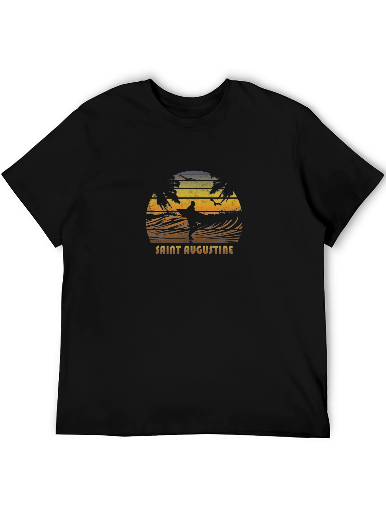 Saint Augustine Surfer Graphic T-Shirt