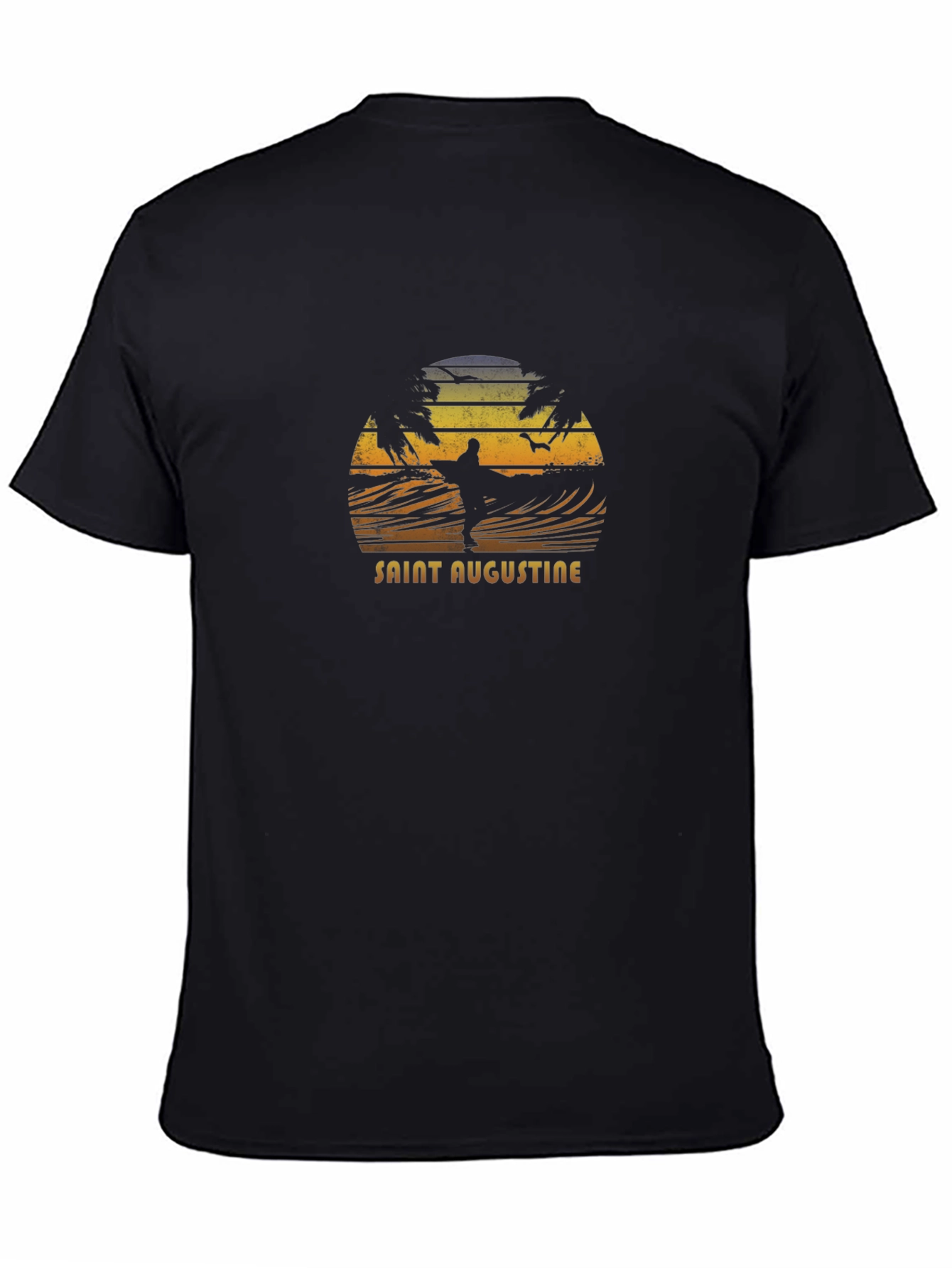 Saint Augustine Surfer Graphic T-Shirt