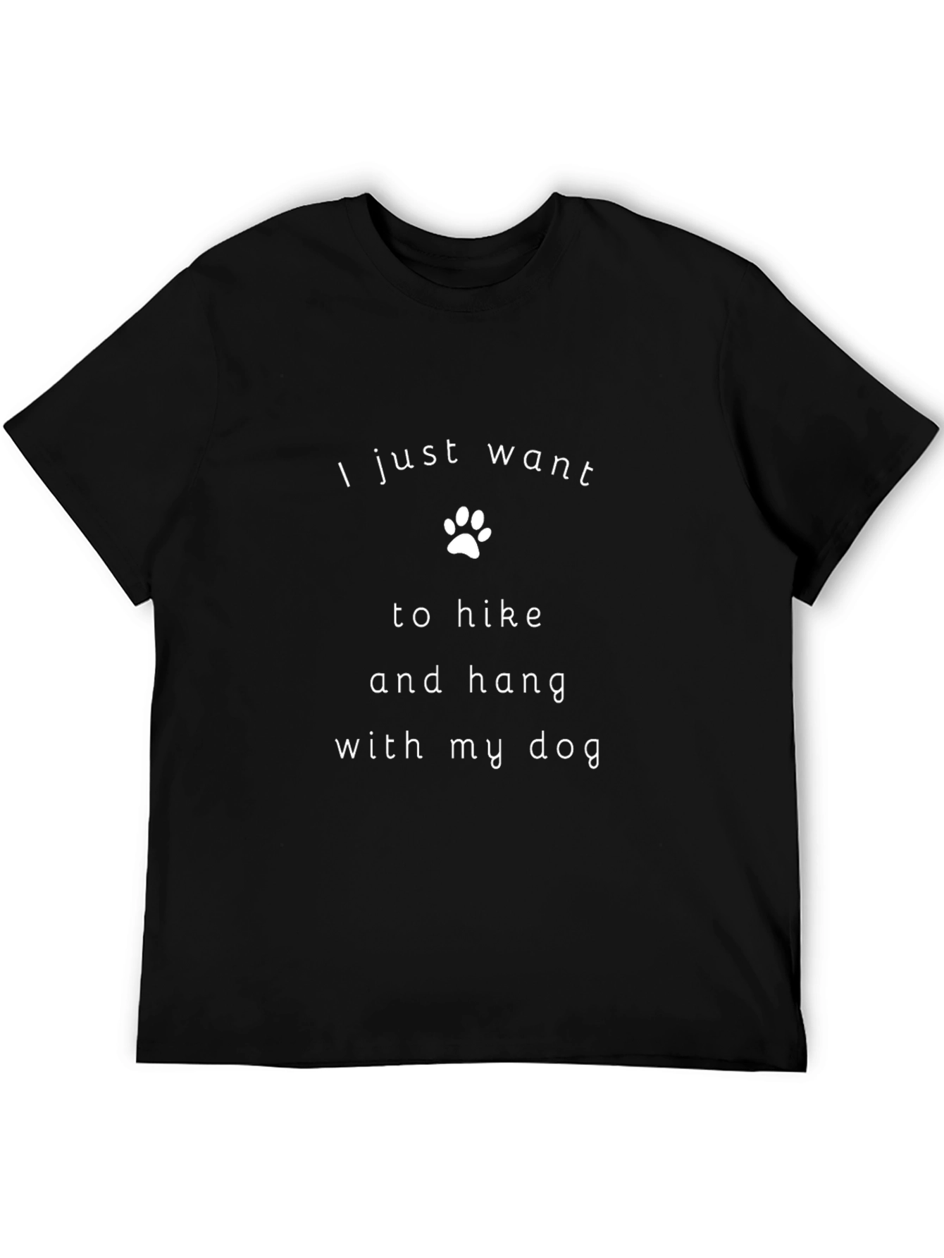 Hike With My Dog Graphic T-Shirt