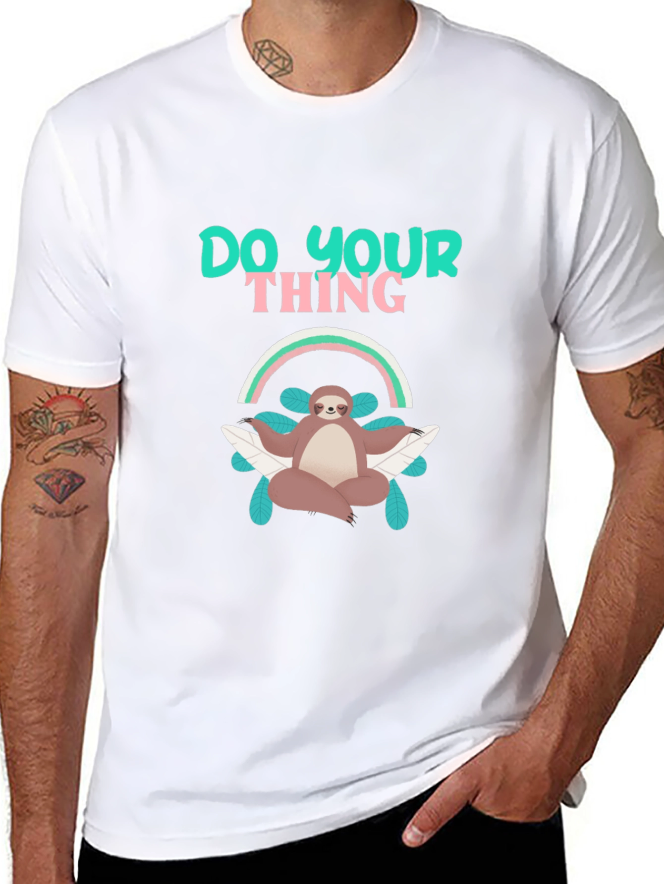 Chill Sloth Tee: Do Your Thing