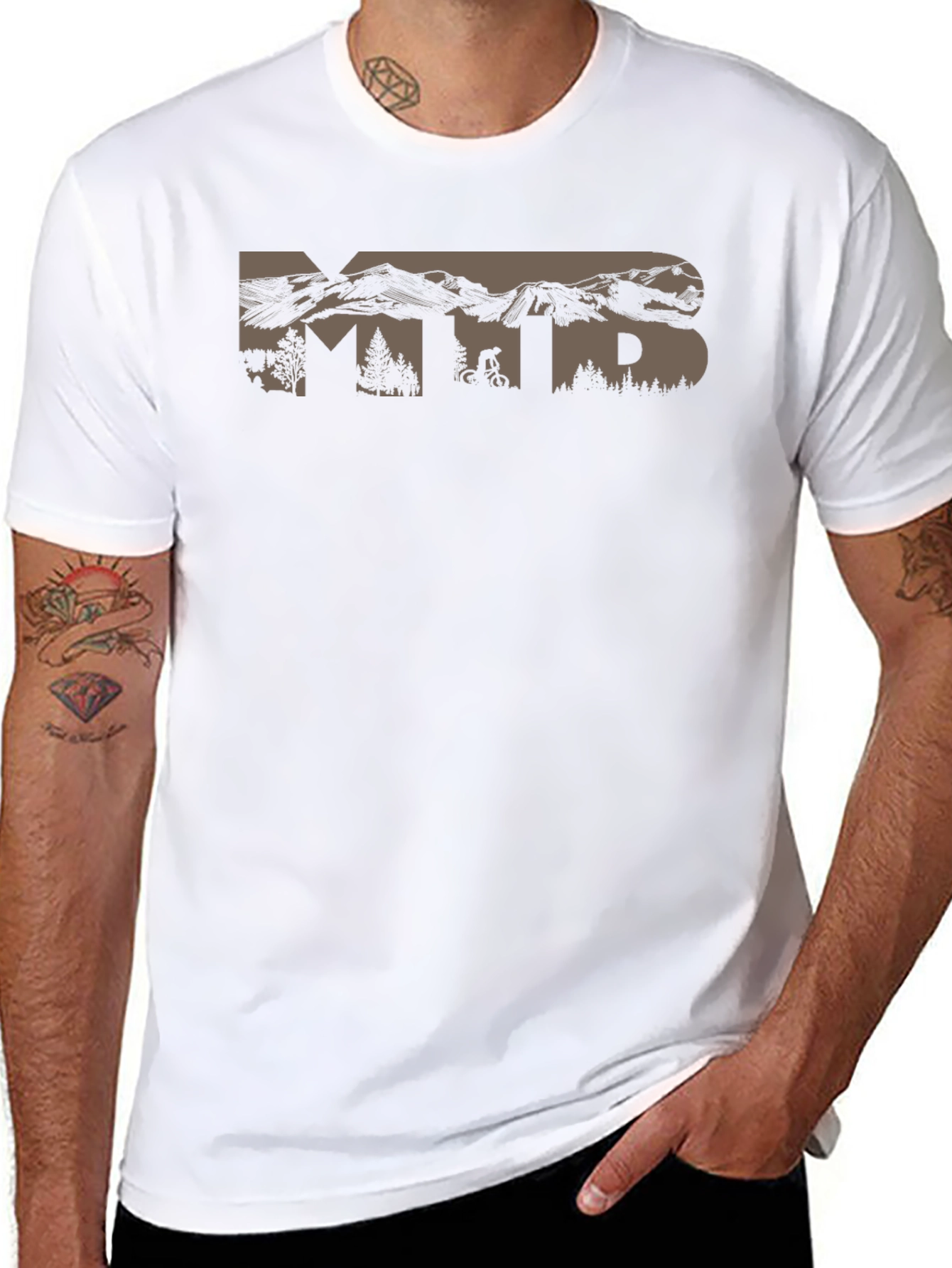 Mountain Bike MTB T-Shirt - Outdoor Adventure Tee