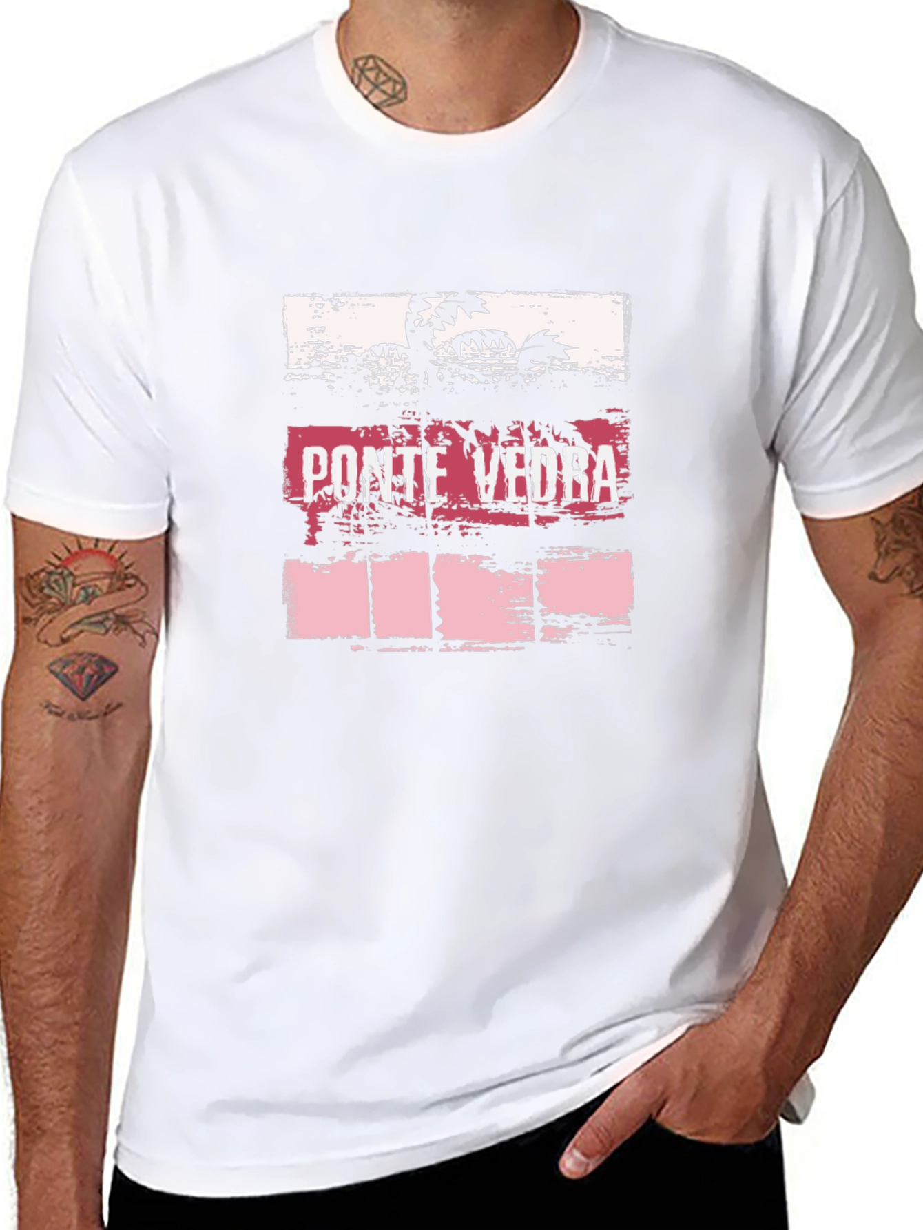 Ponte Vedra Palm Tree Graphic Tee