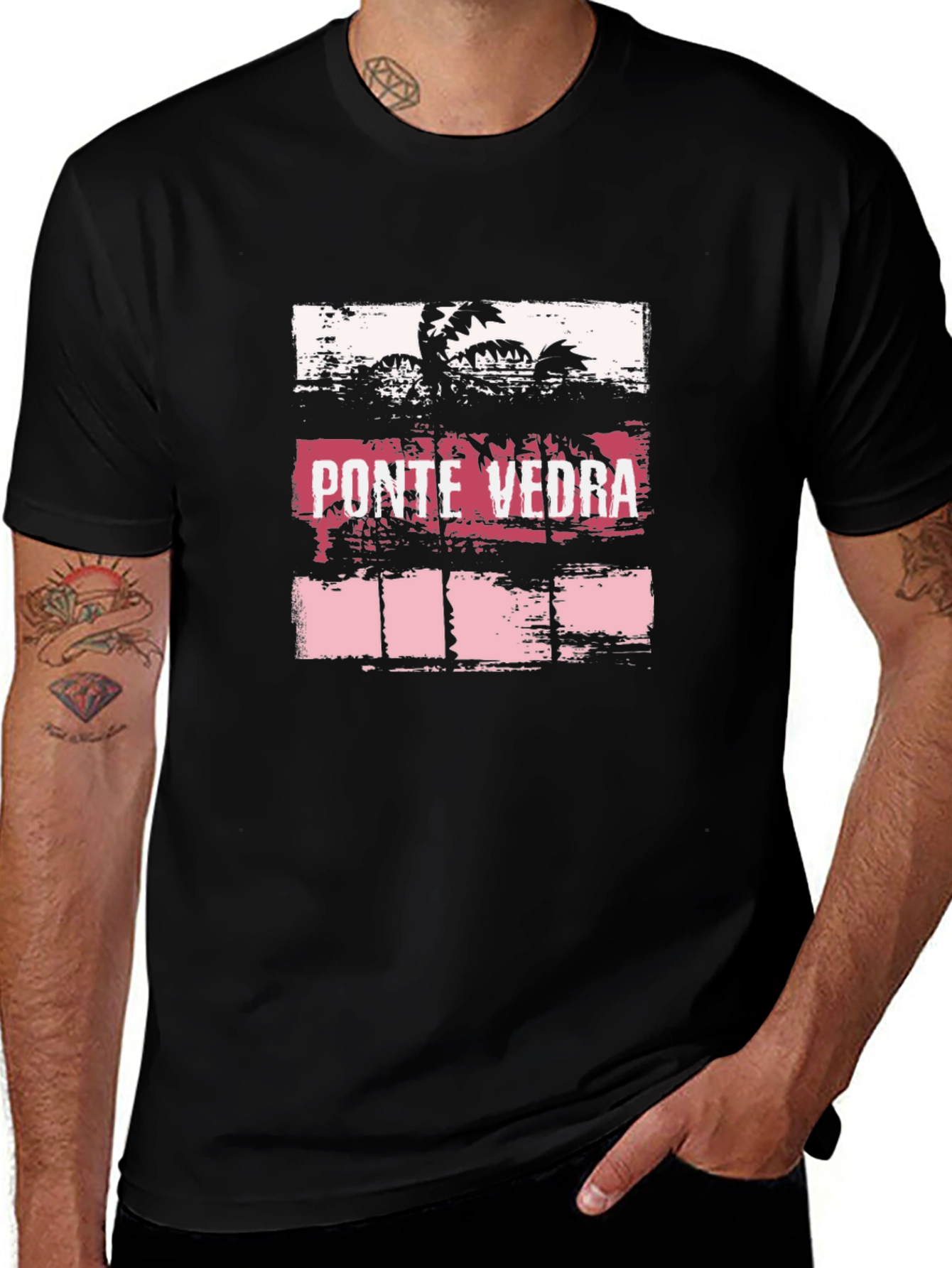 Ponte Vedra Palm Tree Graphic Tee