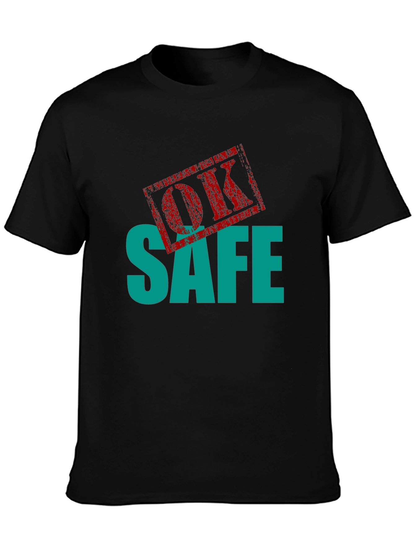 OK Safe Graphic Tee - Black