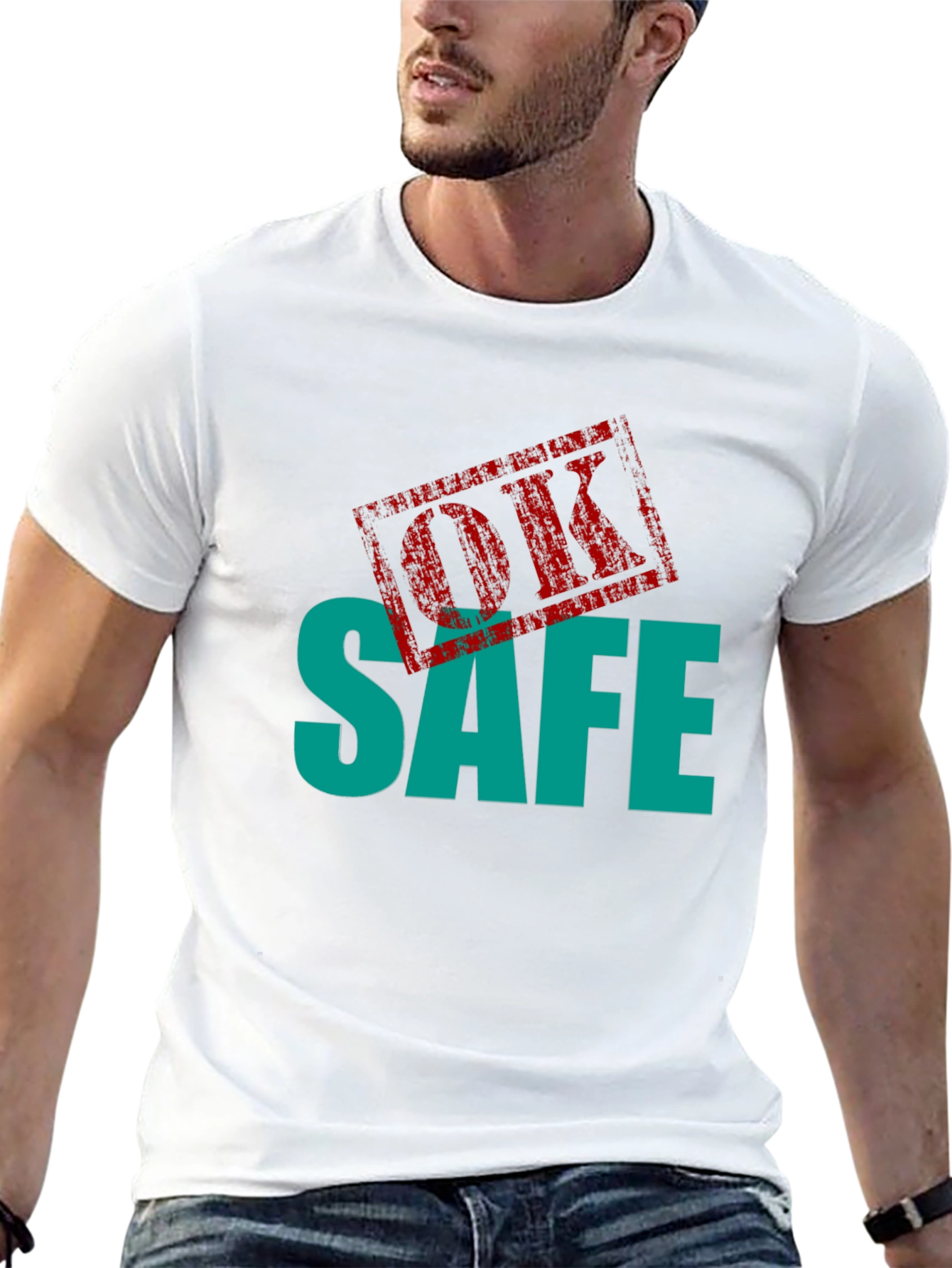 OK Safe Graphic Tee - Black