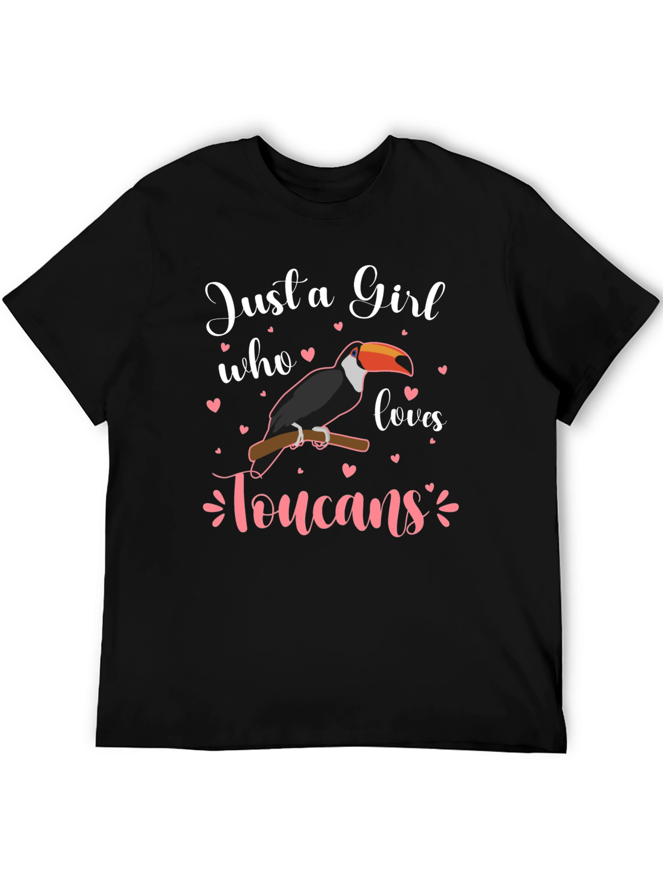 Just a Girl Who Loves Toucans T-Shirt