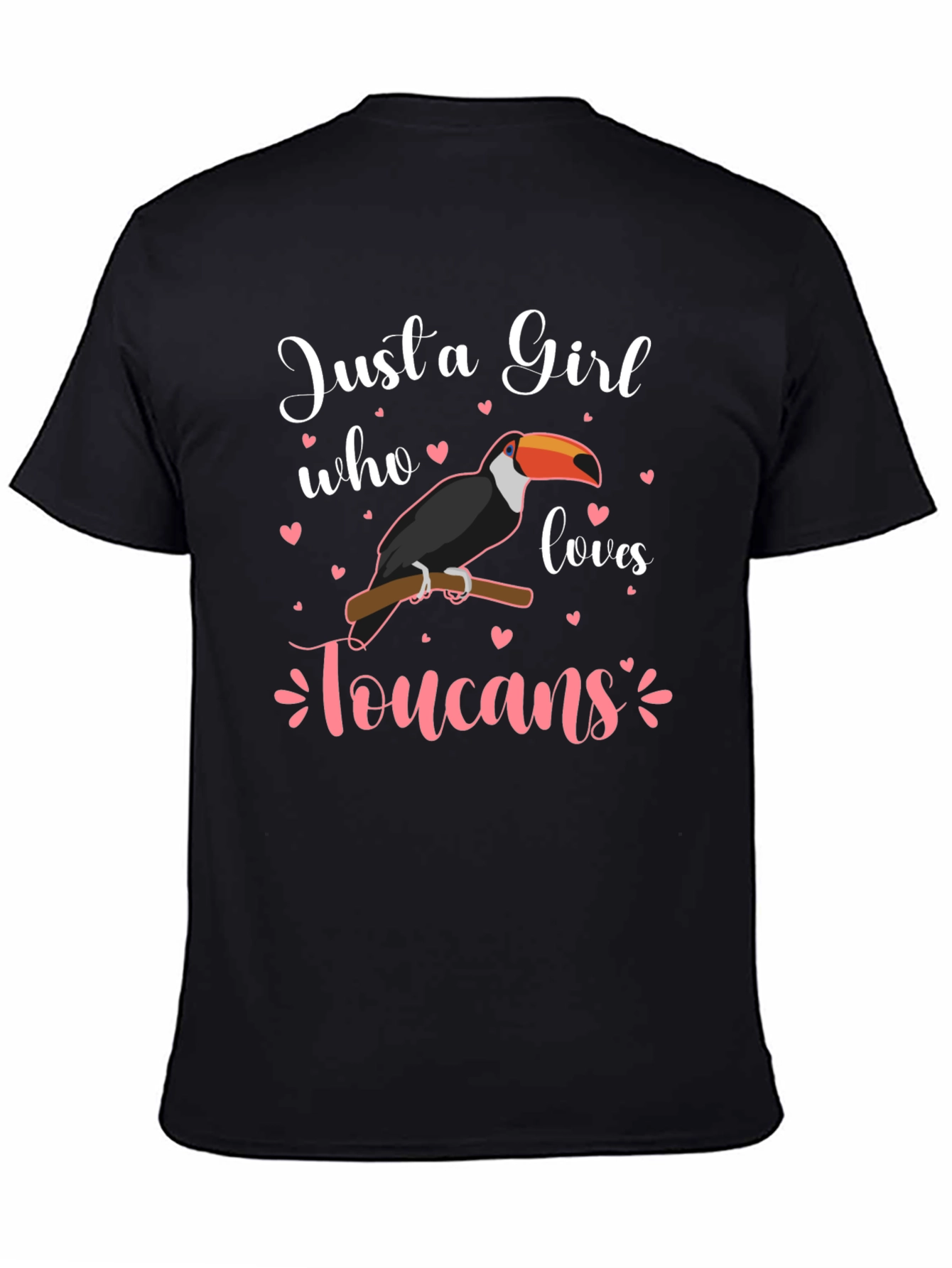 Just a Girl Who Loves Toucans T-Shirt