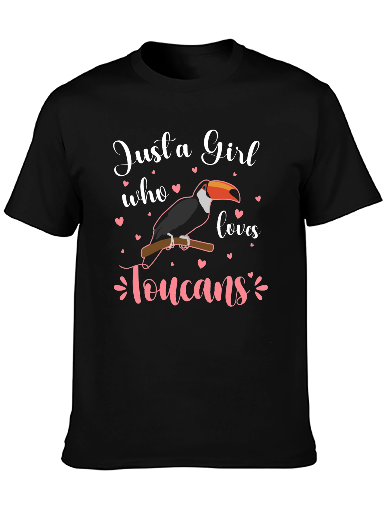 Just a Girl Who Loves Toucans T-Shirt