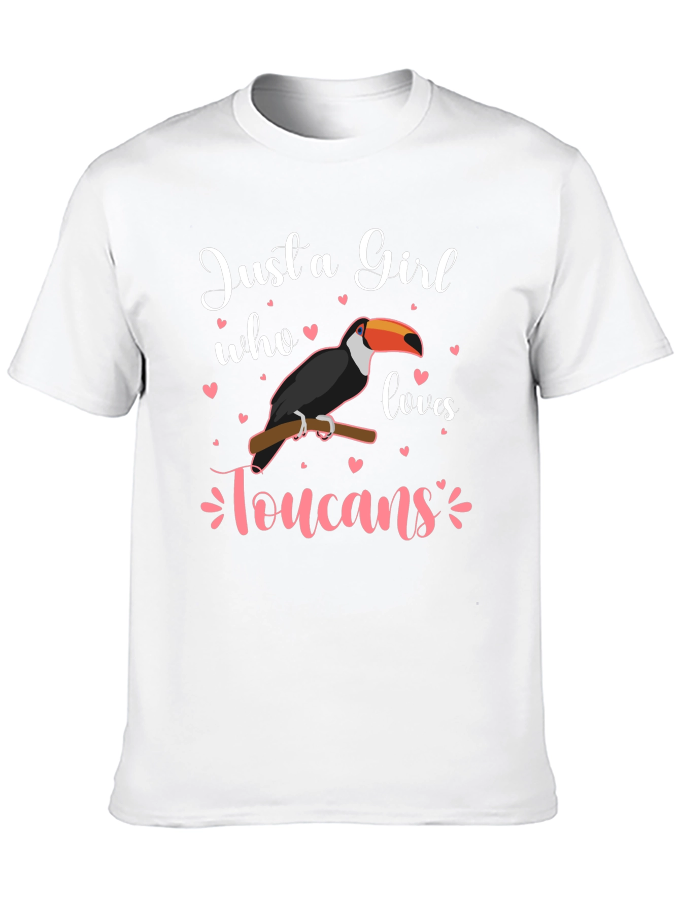 Just a Girl Who Loves Toucans T-Shirt
