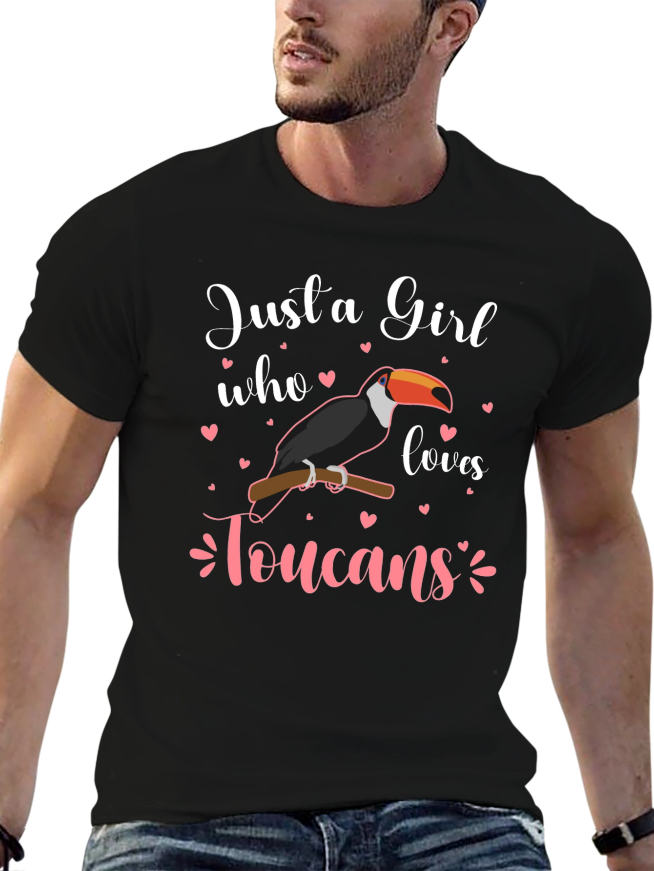 Just a Girl Who Loves Toucans T-Shirt