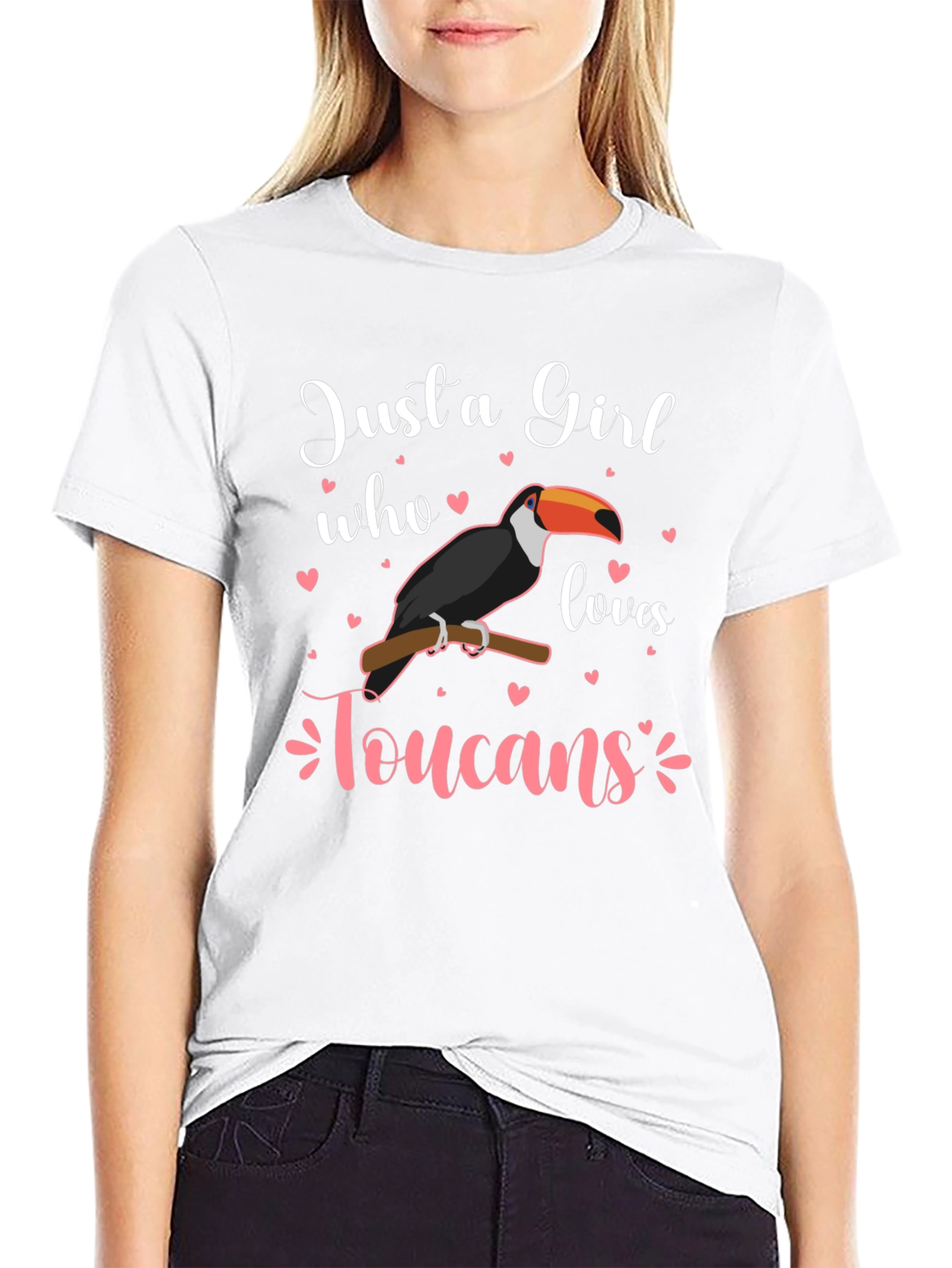 Just a Girl Who Loves Toucans T-Shirt