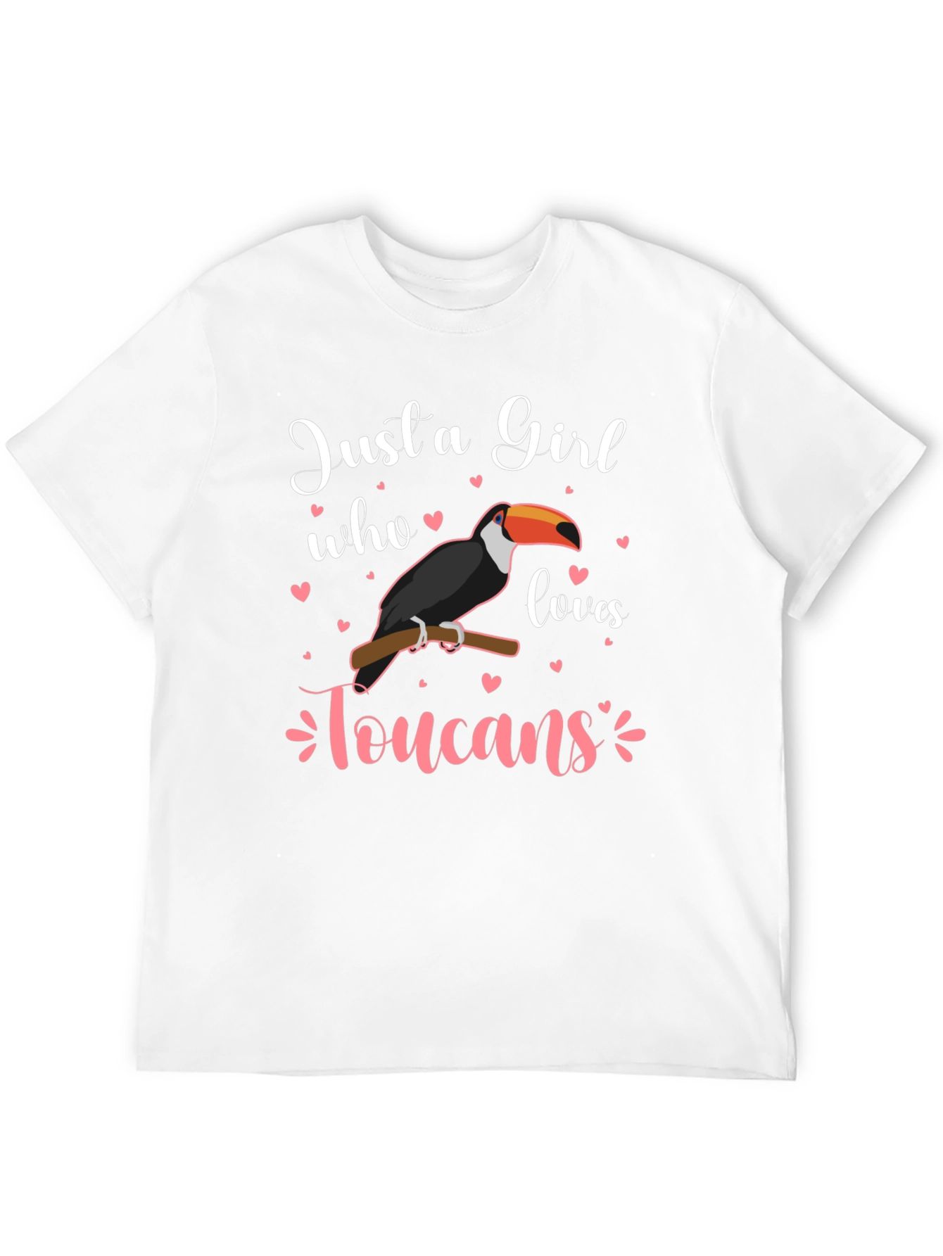 Just a Girl Who Loves Toucans T-Shirt
