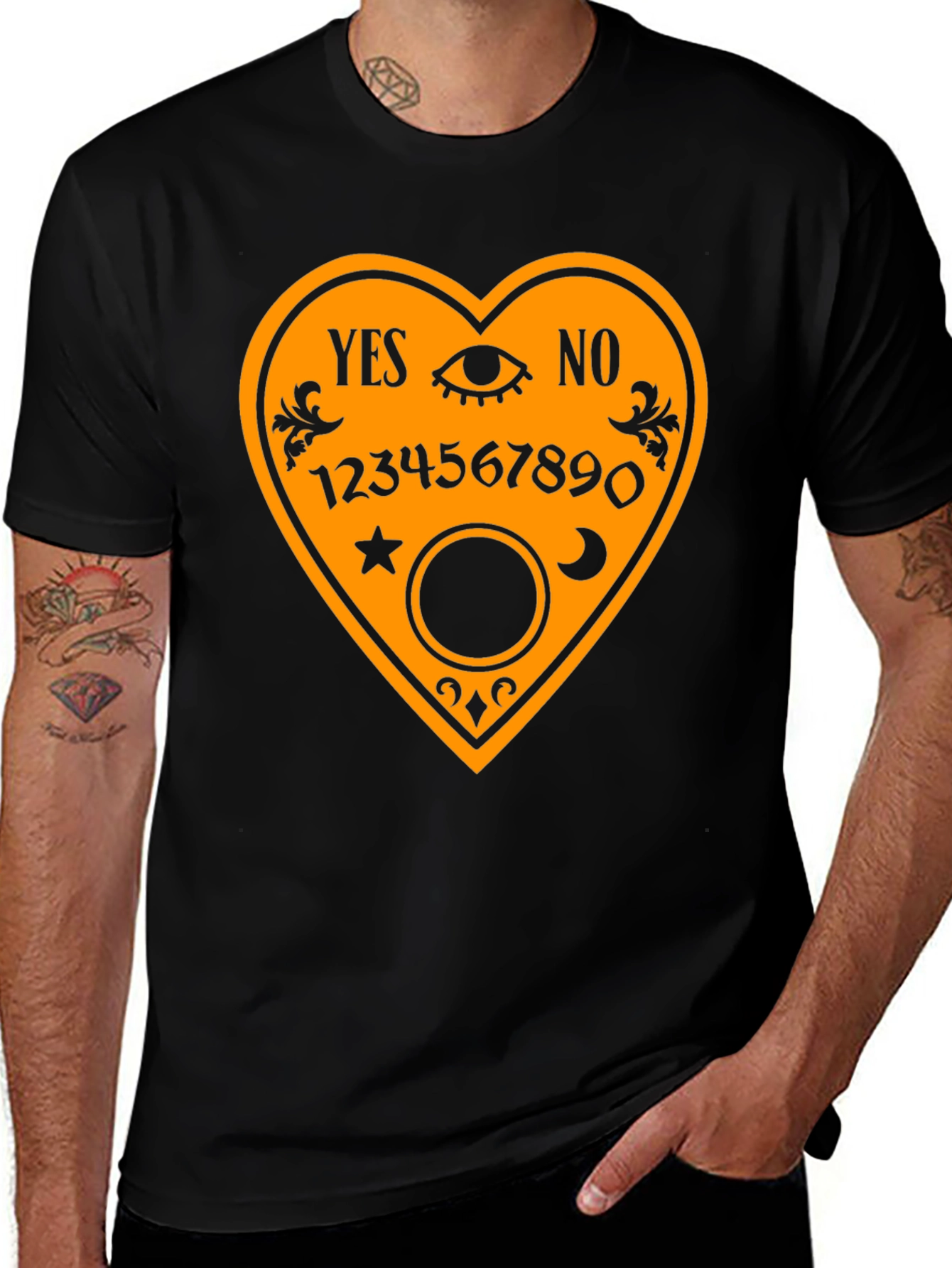 Ouija Board Heart T-Shirt