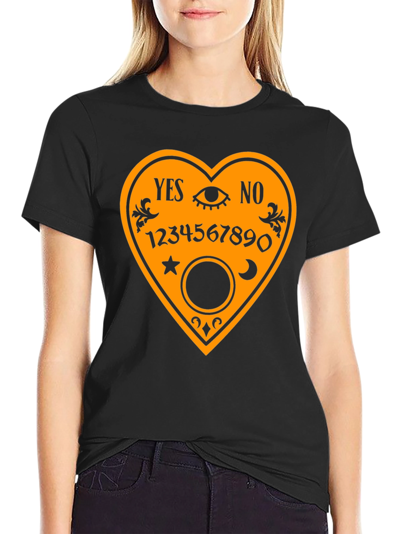 Ouija Board Heart T-Shirt