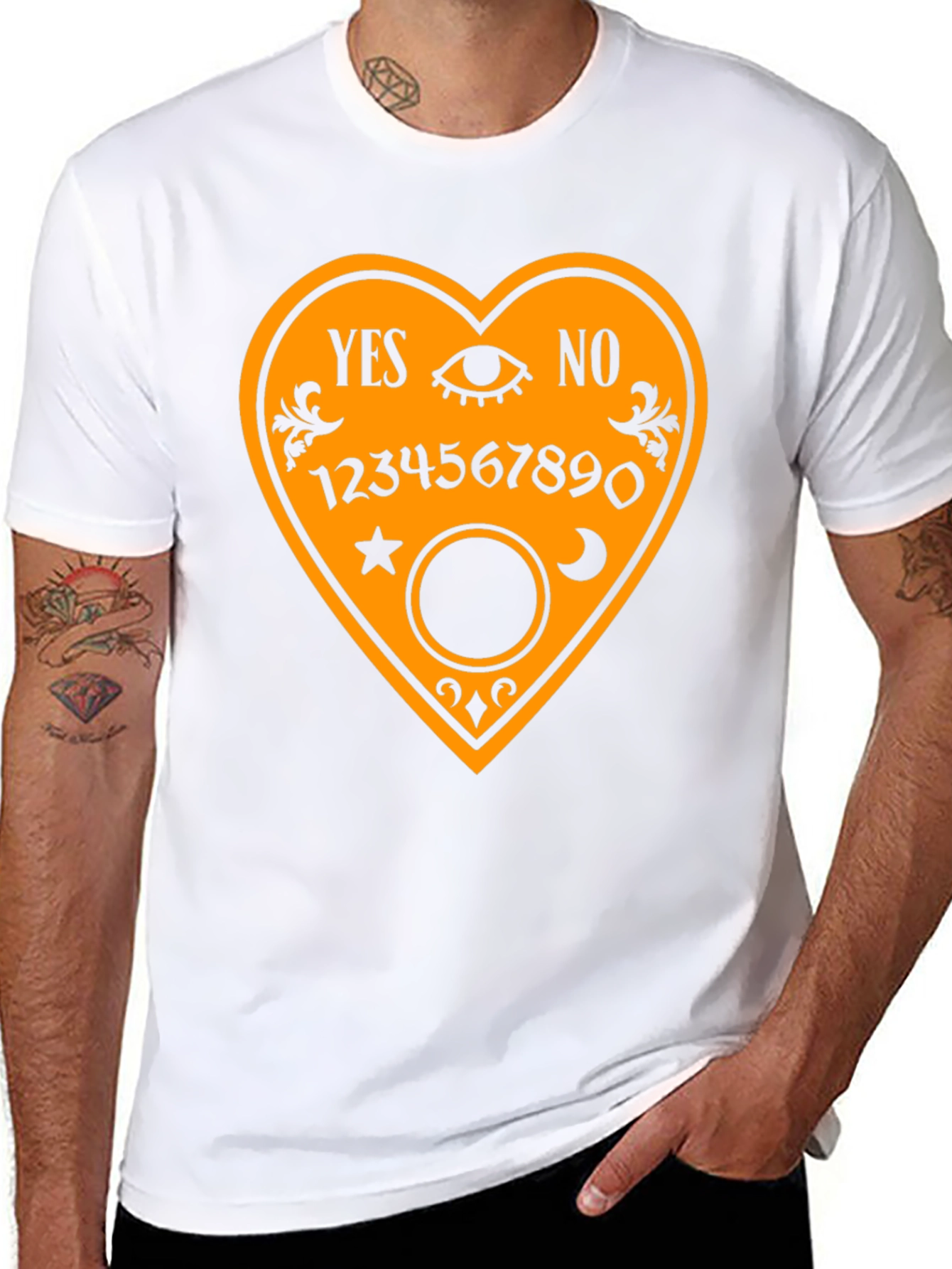 Ouija Board Heart T-Shirt