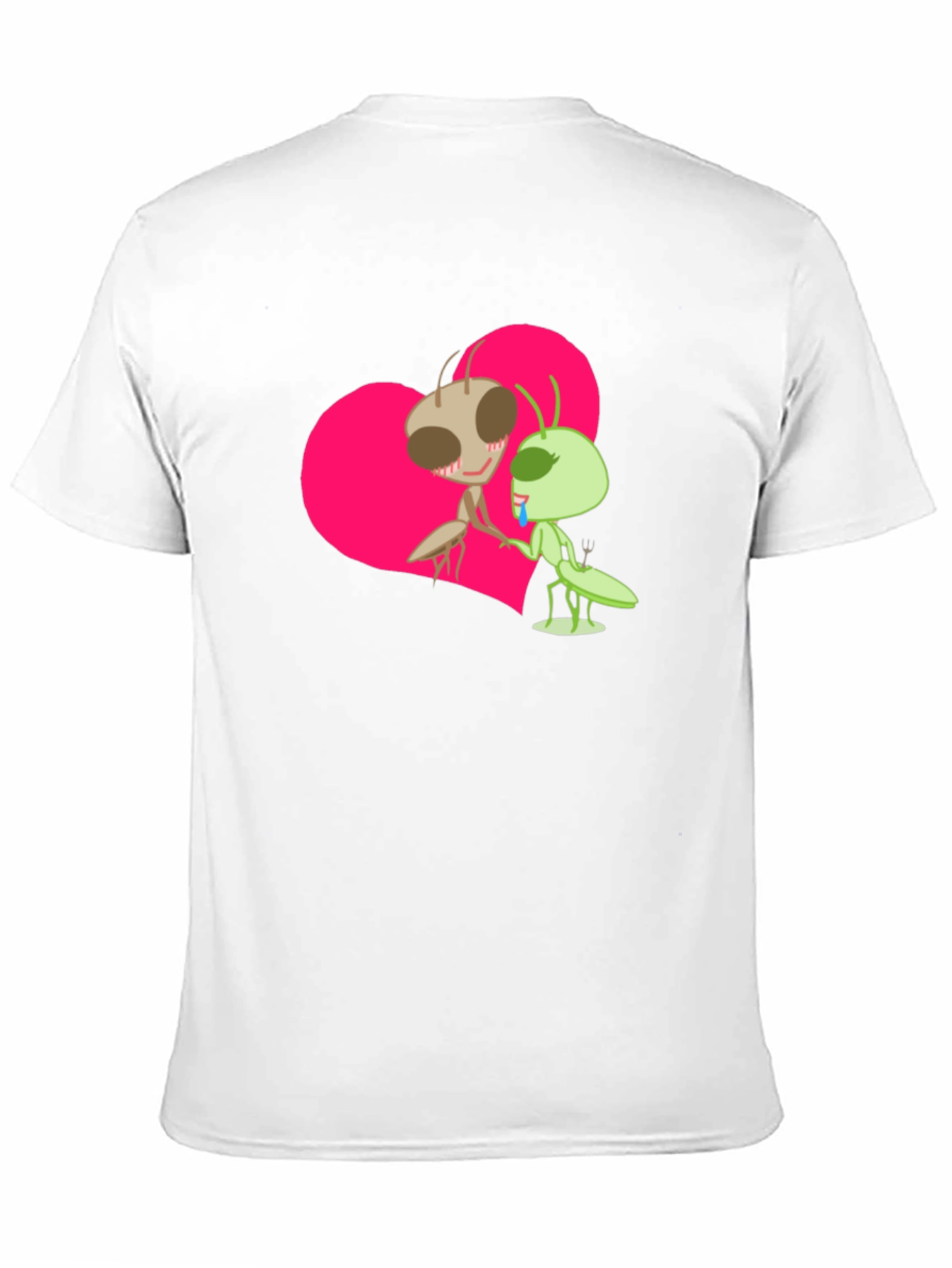 Cartoon Ants In Love Graphic Tee