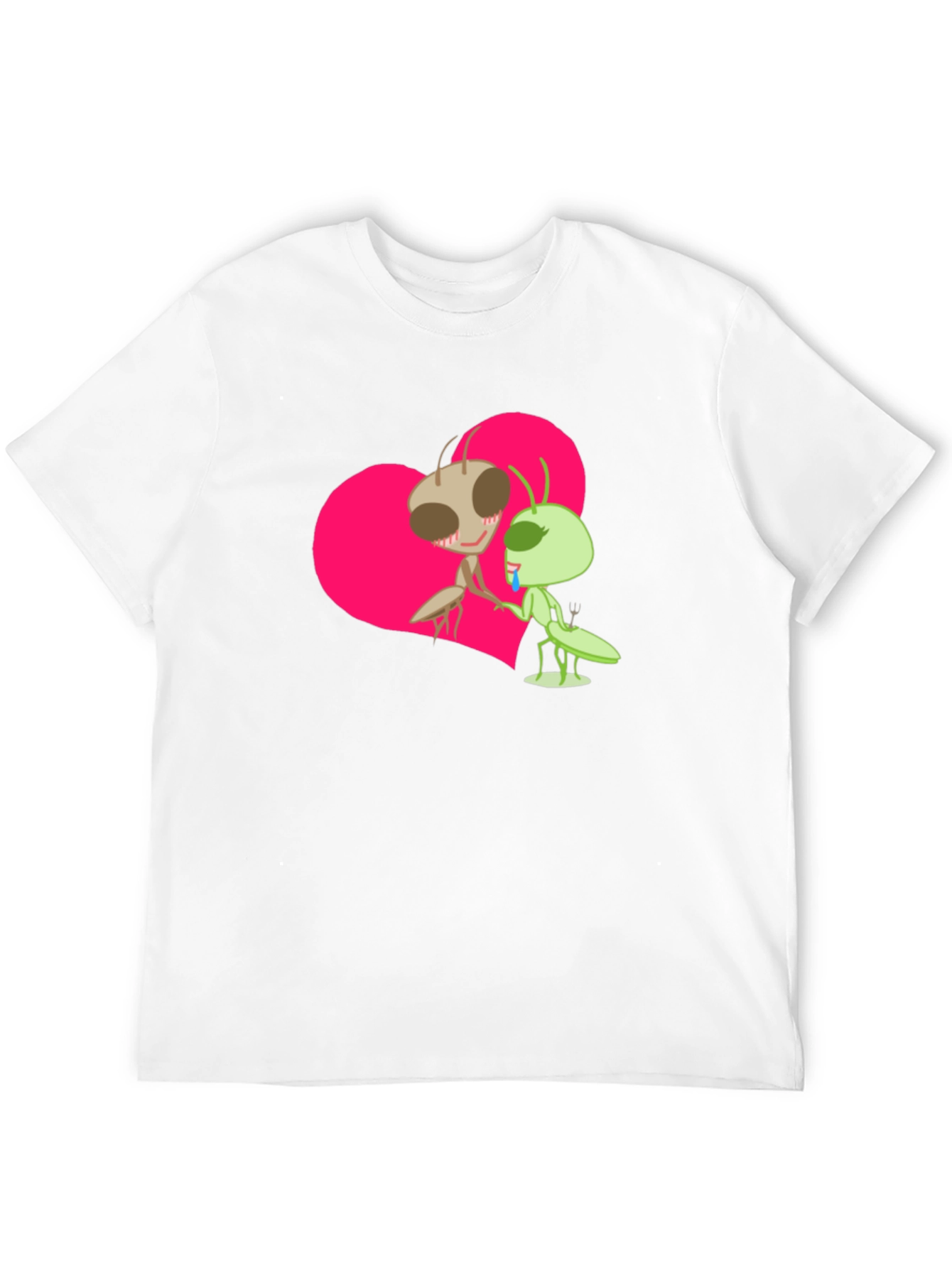 Cartoon Ants In Love Graphic Tee