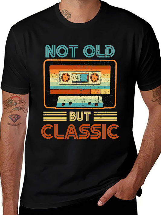 Not Old But Classic Retro Cassette Tape T-Shirt
