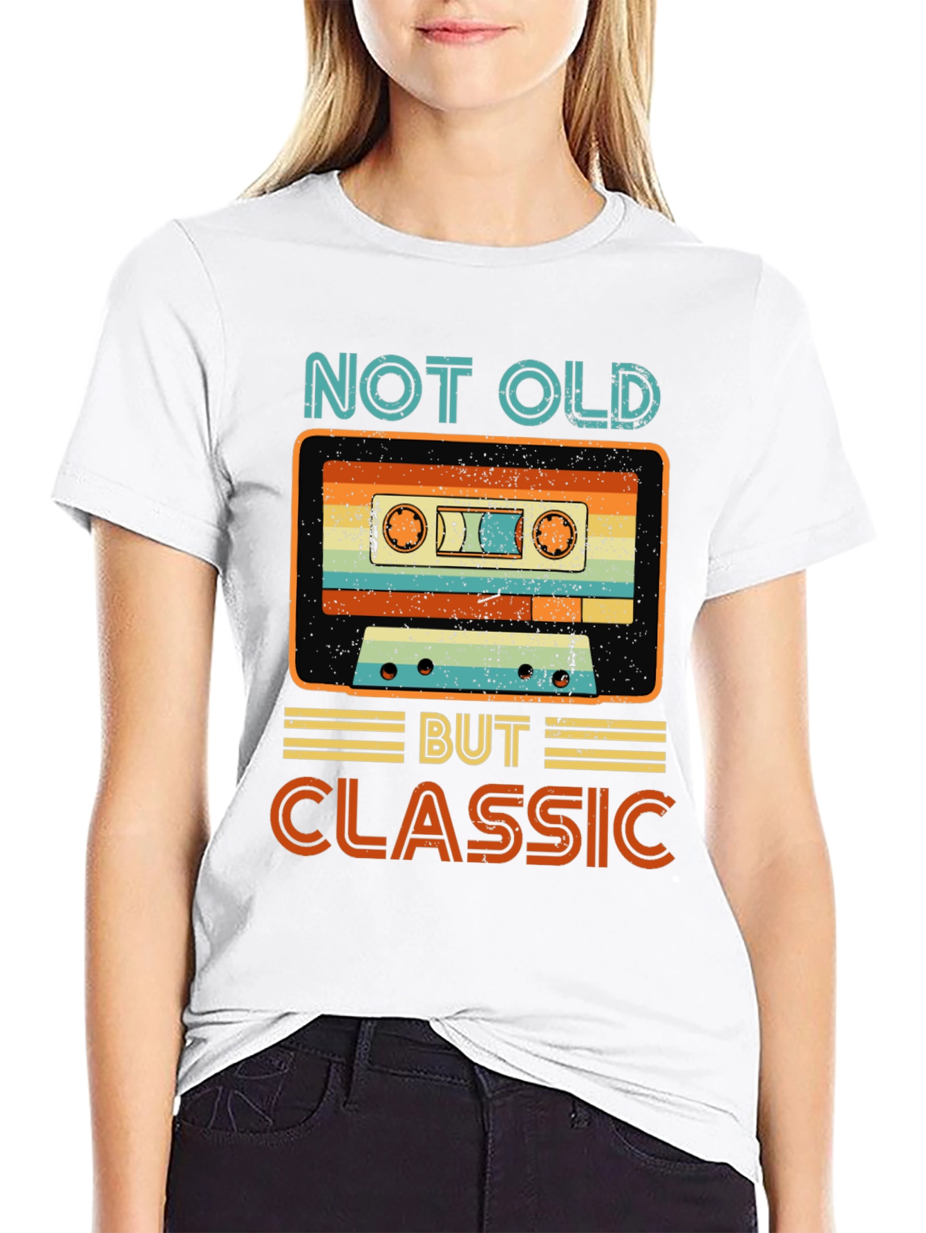 Not Old But Classic Retro Cassette Tape T-Shirt