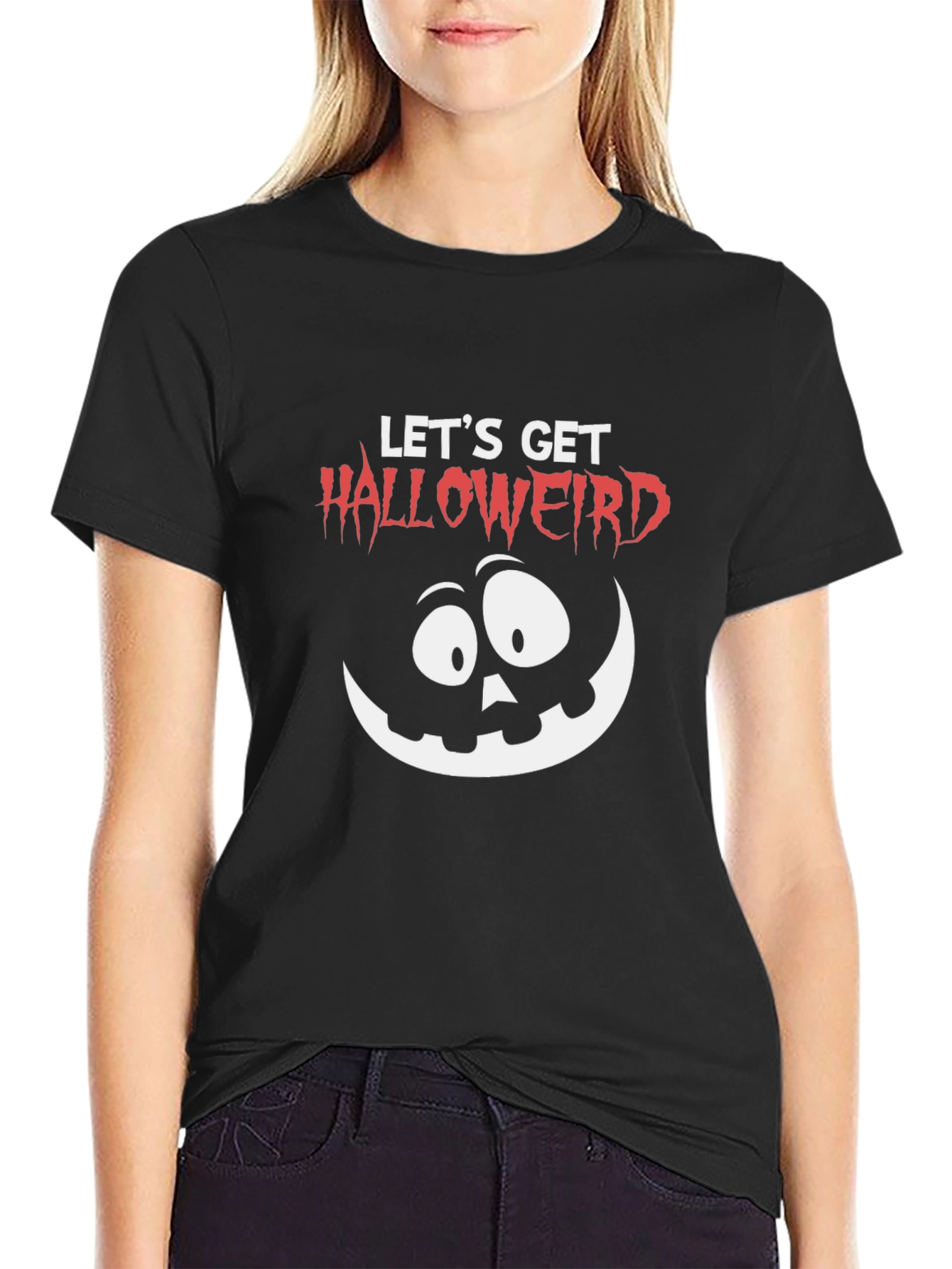 Halloweird Graphic Tee - Spooky Season Shirt