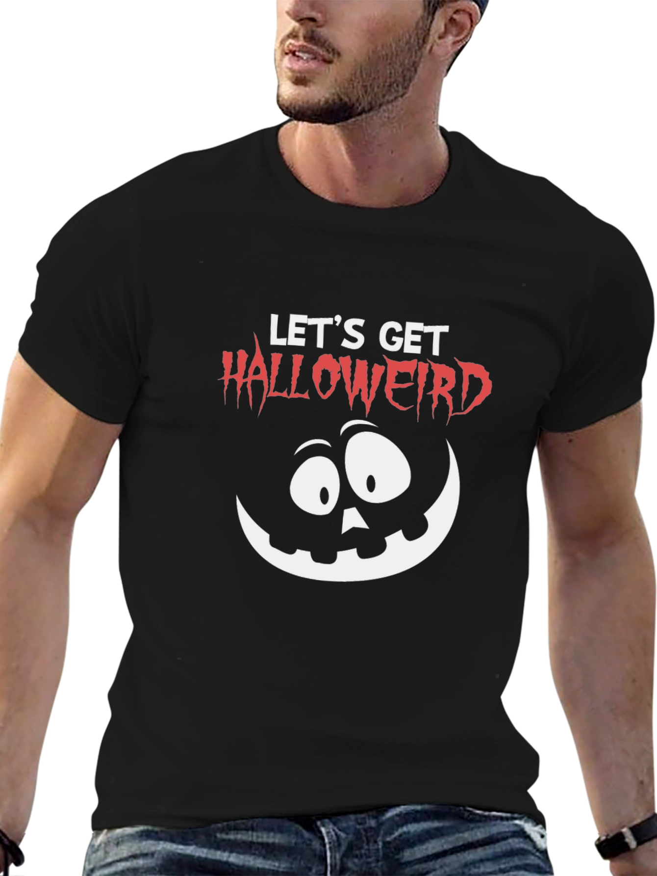 Halloweird Graphic Tee - Spooky Season Shirt