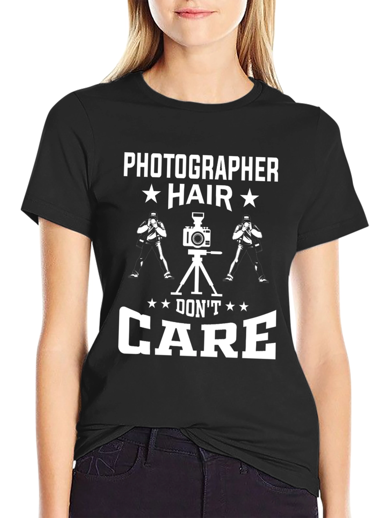 Photographer Hair Dont Care T-Shirt