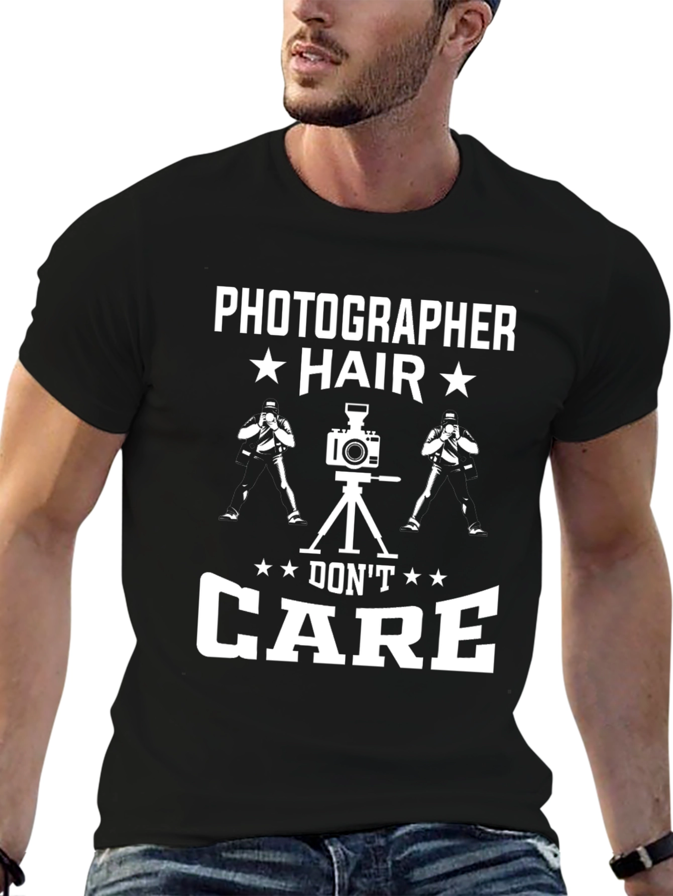 Photographer Hair Dont Care T-Shirt