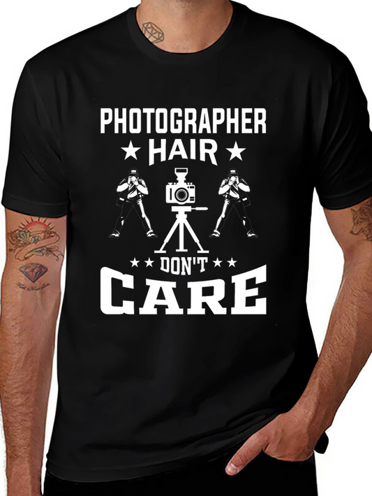 Photographer Hair Dont Care T-Shirt