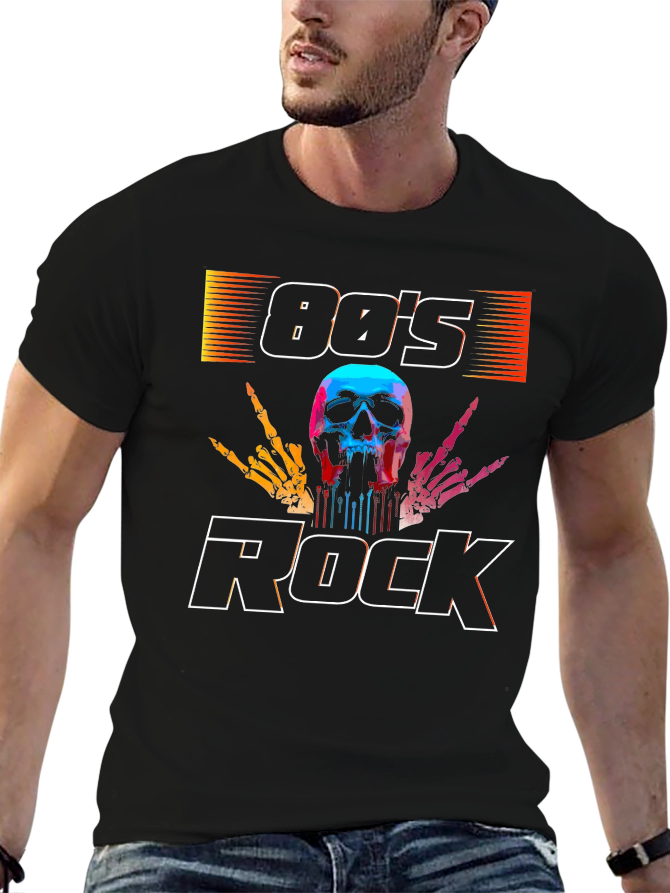 80s Rock Graphic T-Shirt