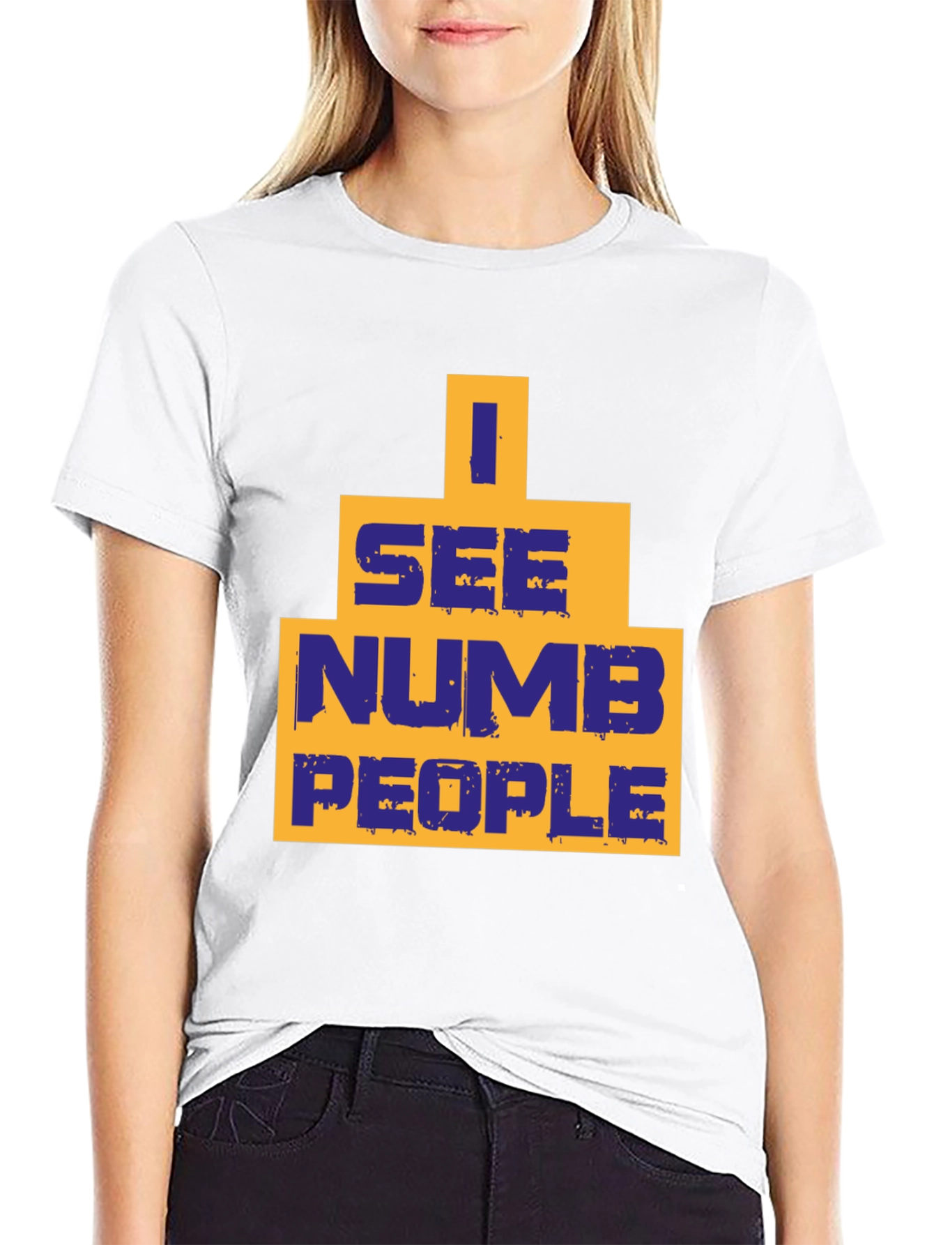 I See Numb People T-Shirt - Graphic Tee