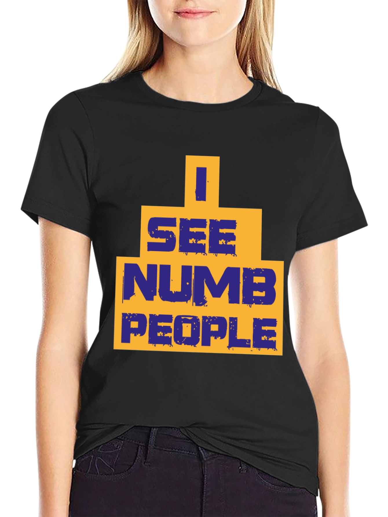 I See Numb People T-Shirt - Graphic Tee