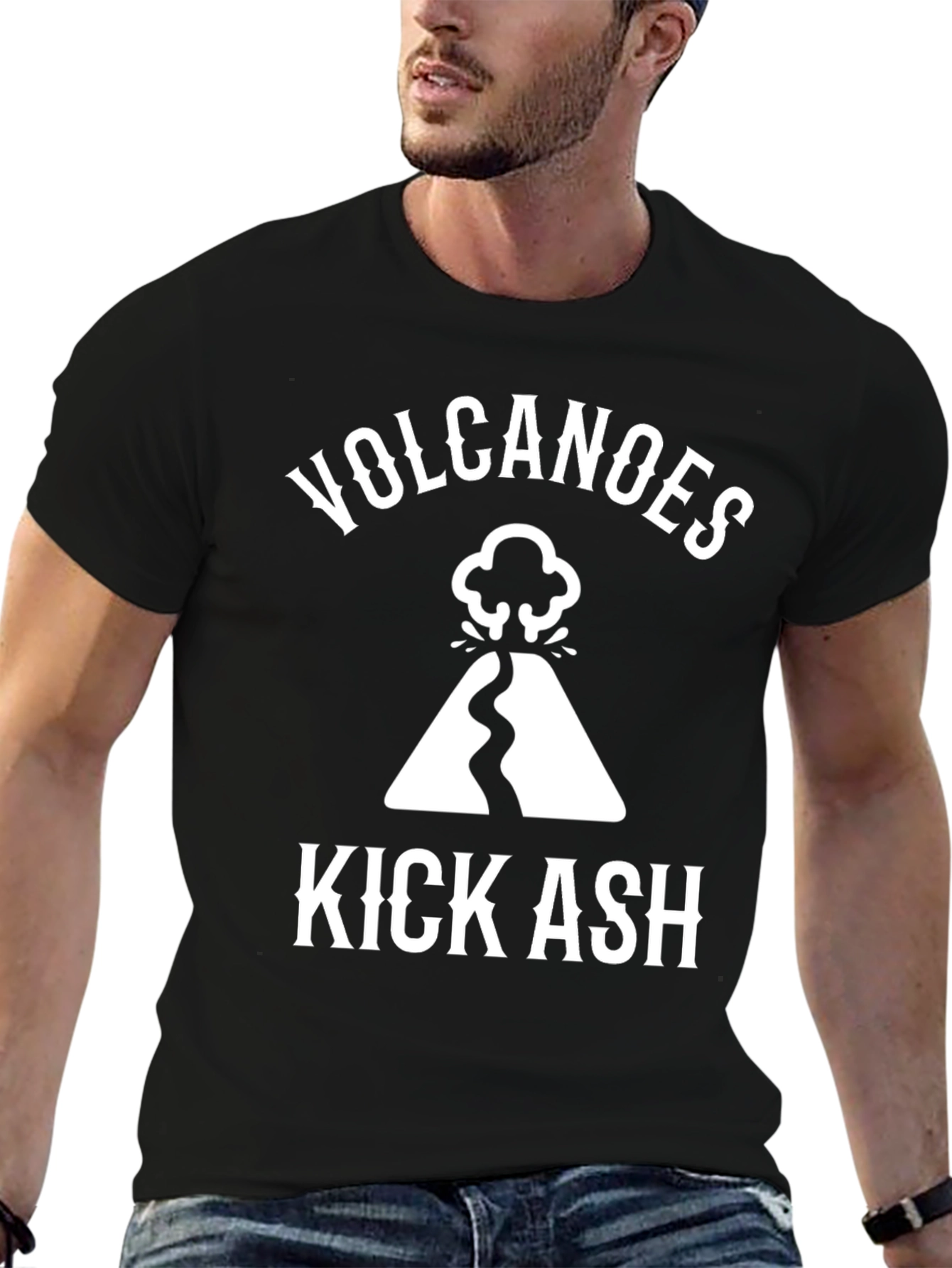 Volcanoes Kick Ash Graphic Tee
