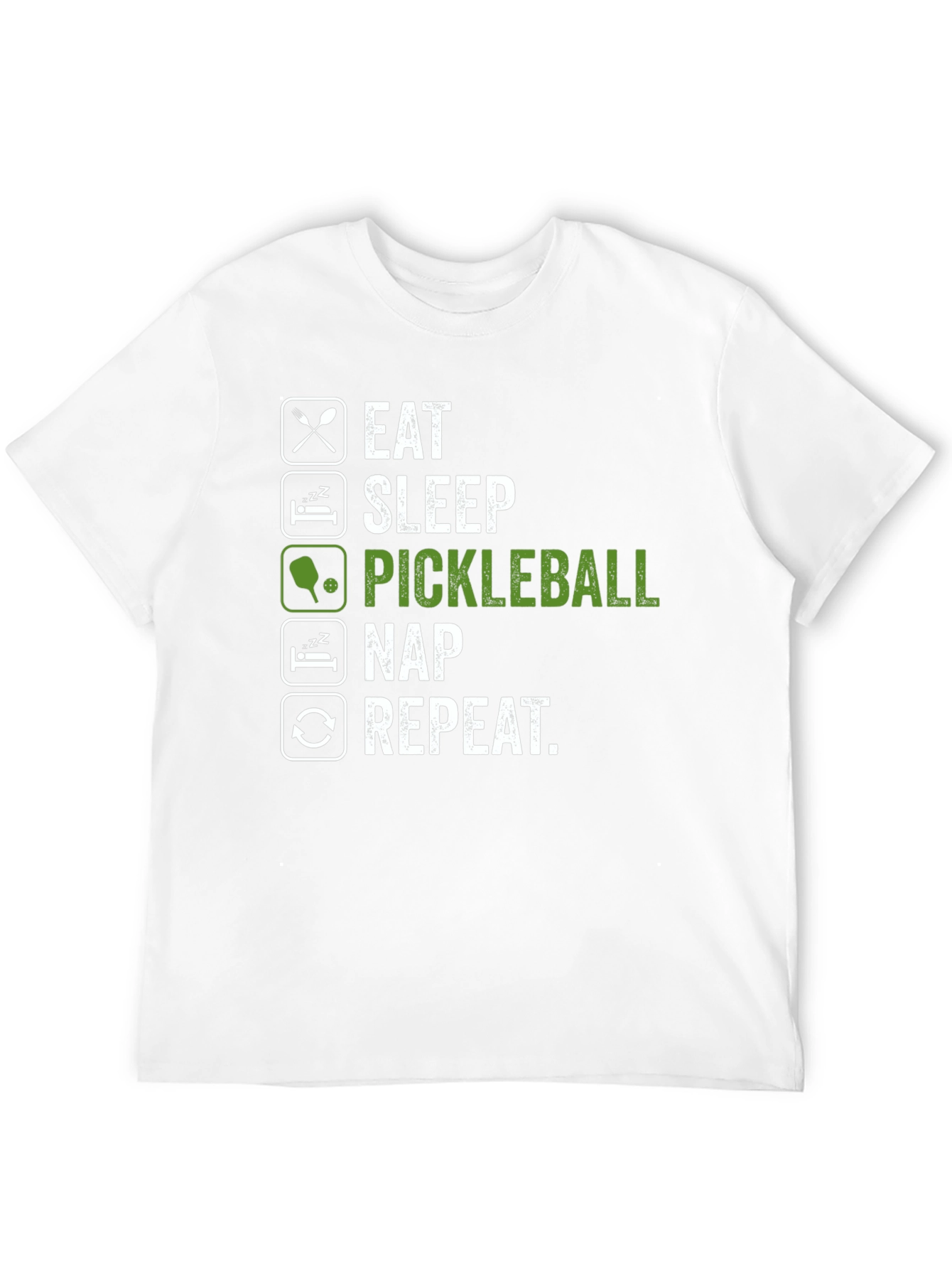 Eat Sleep Pickleball Nap Repeat T-Shirt