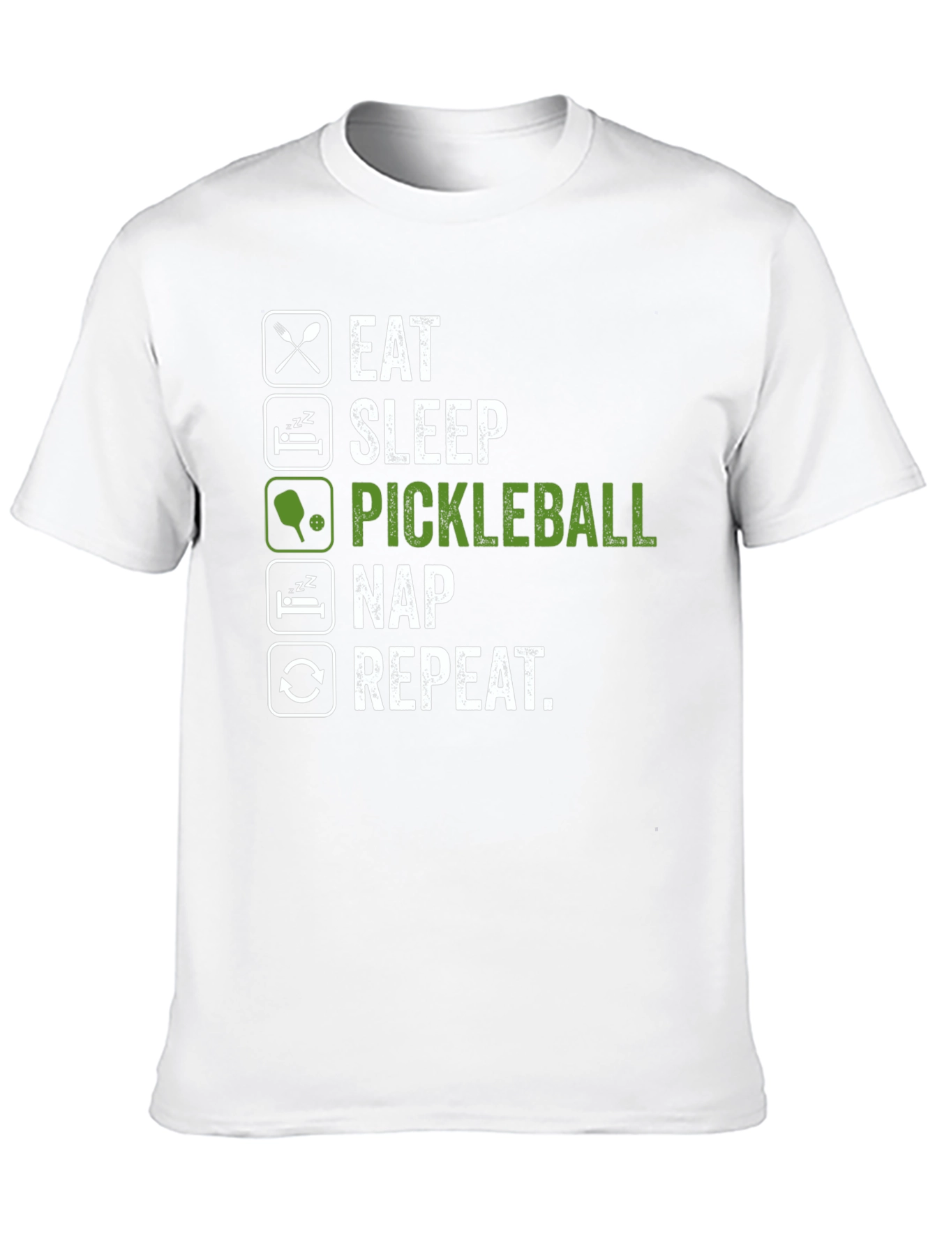Eat Sleep Pickleball Nap Repeat T-Shirt