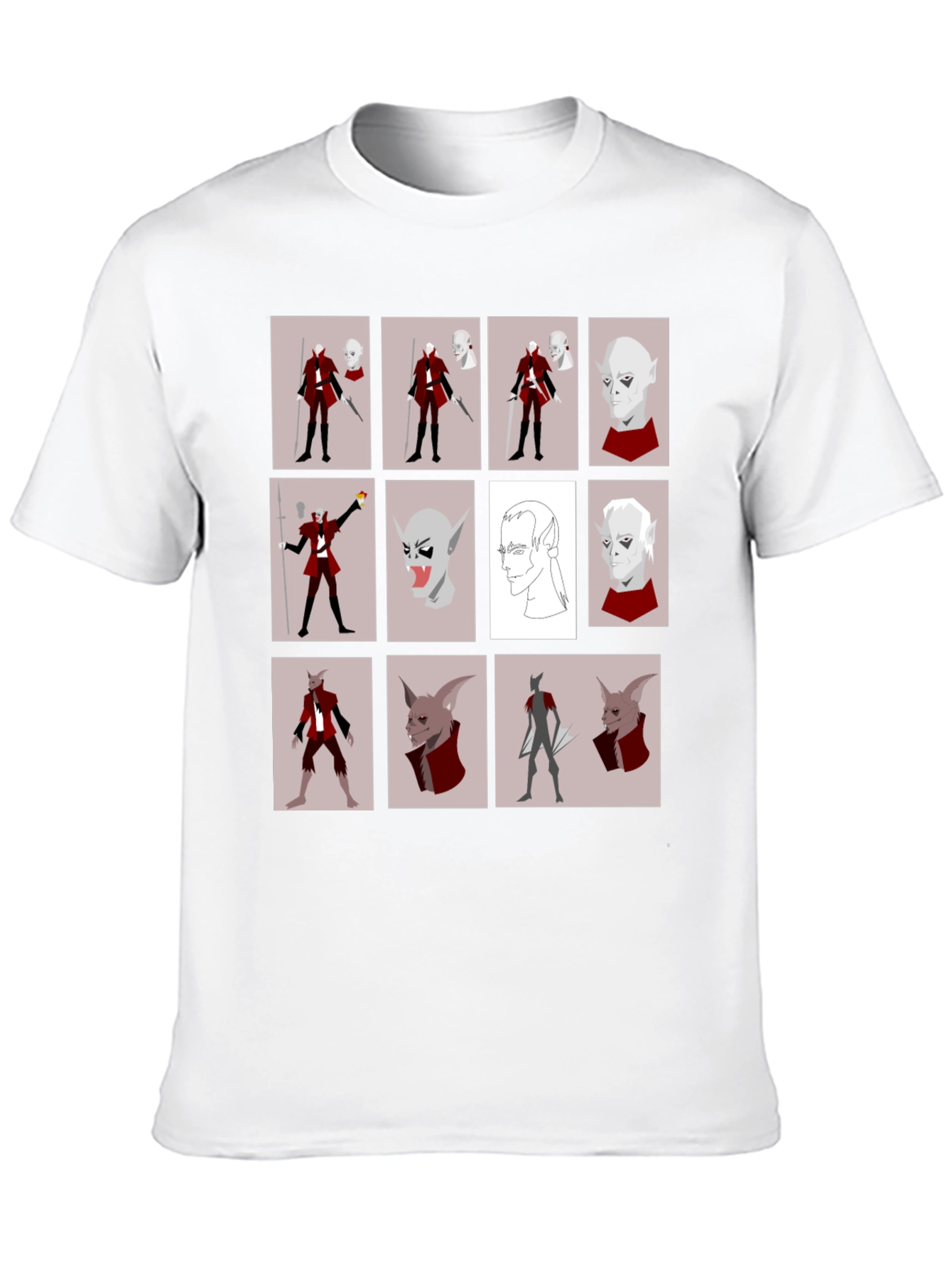 Dungeons & Dragons Elf Character T-Shirt