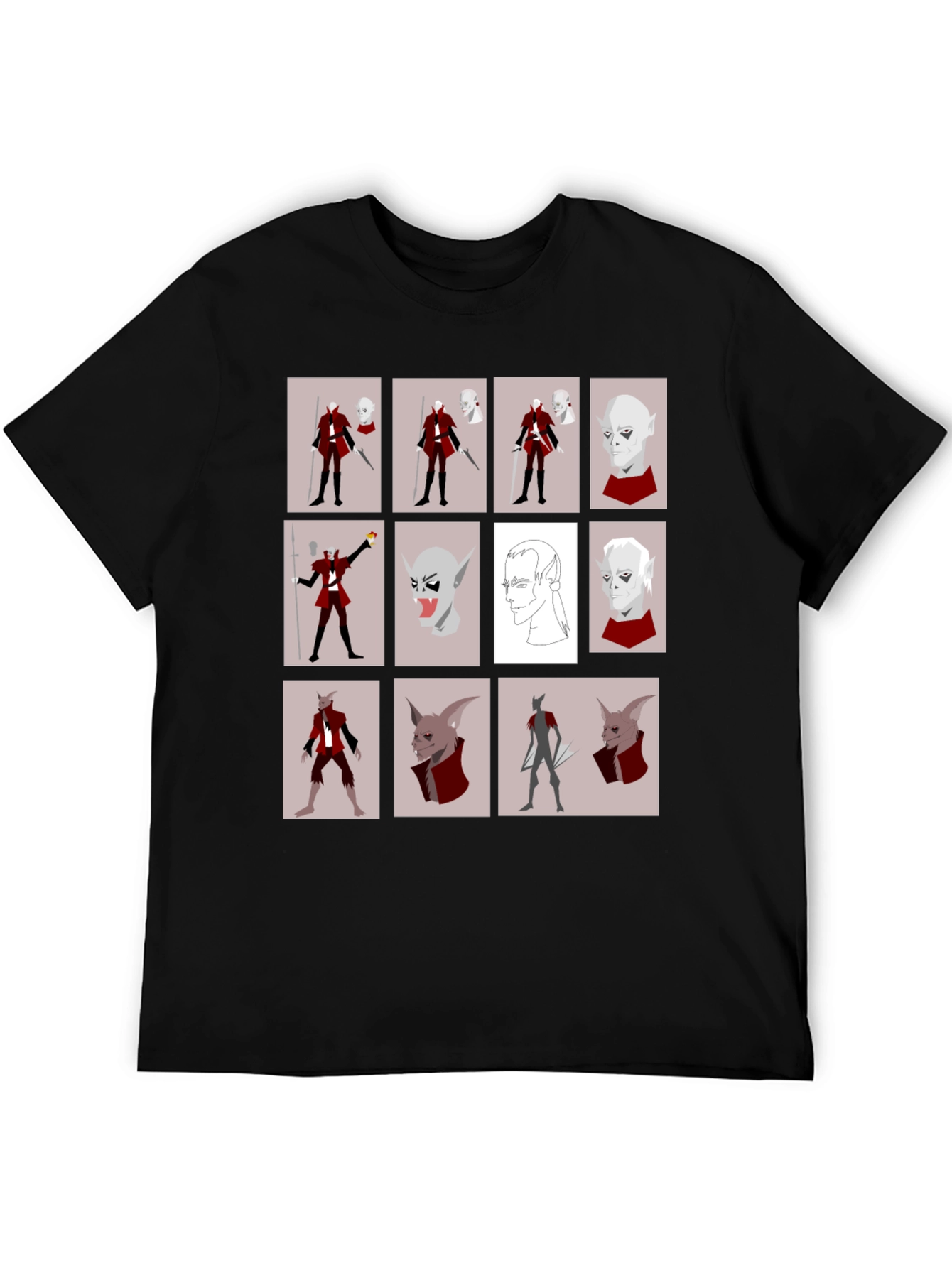 Dungeons & Dragons Elf Character T-Shirt