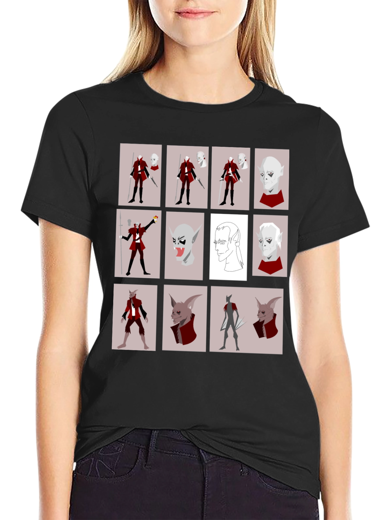 Dungeons & Dragons Elf Character T-Shirt