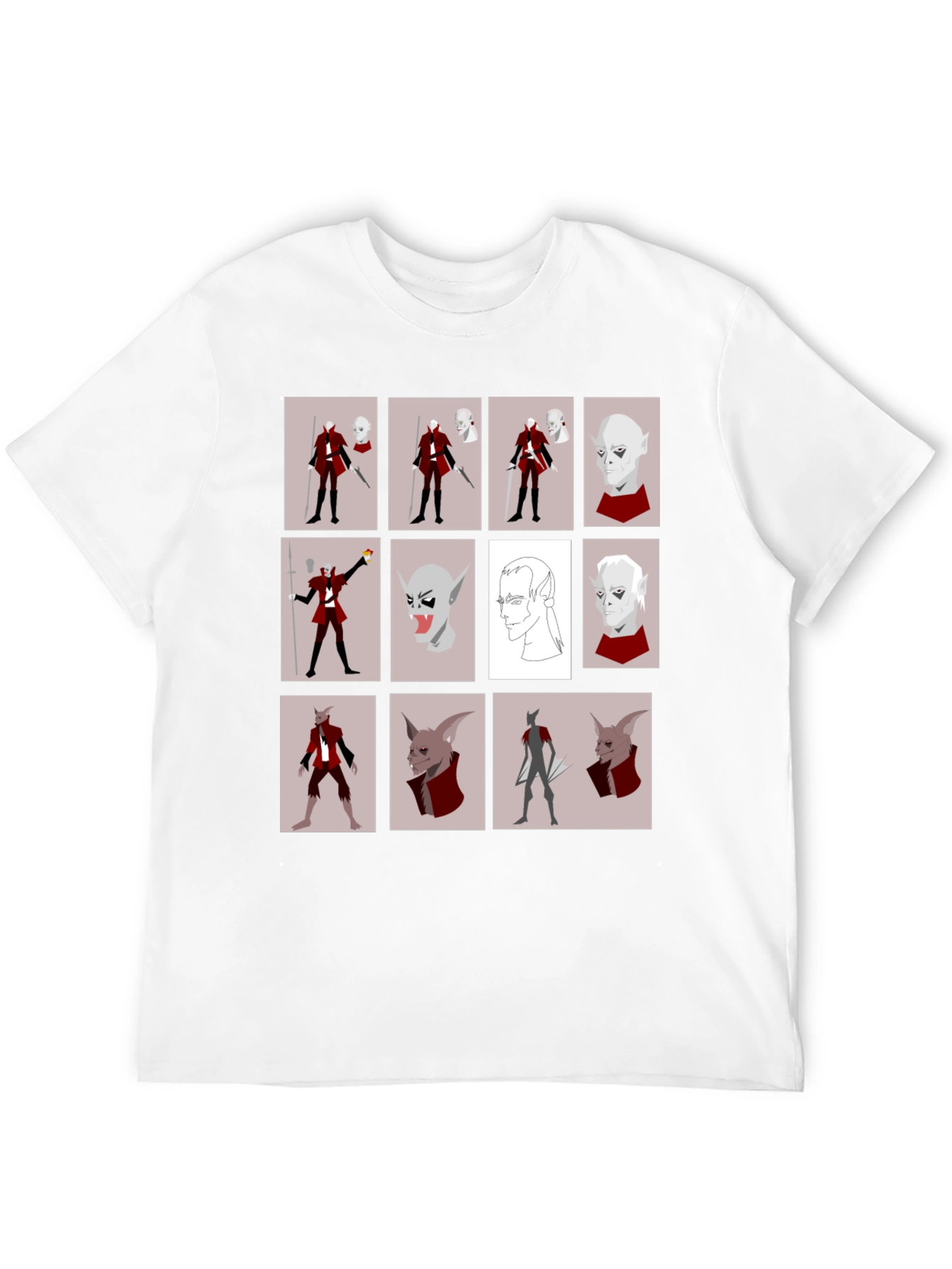 Dungeons & Dragons Elf Character T-Shirt