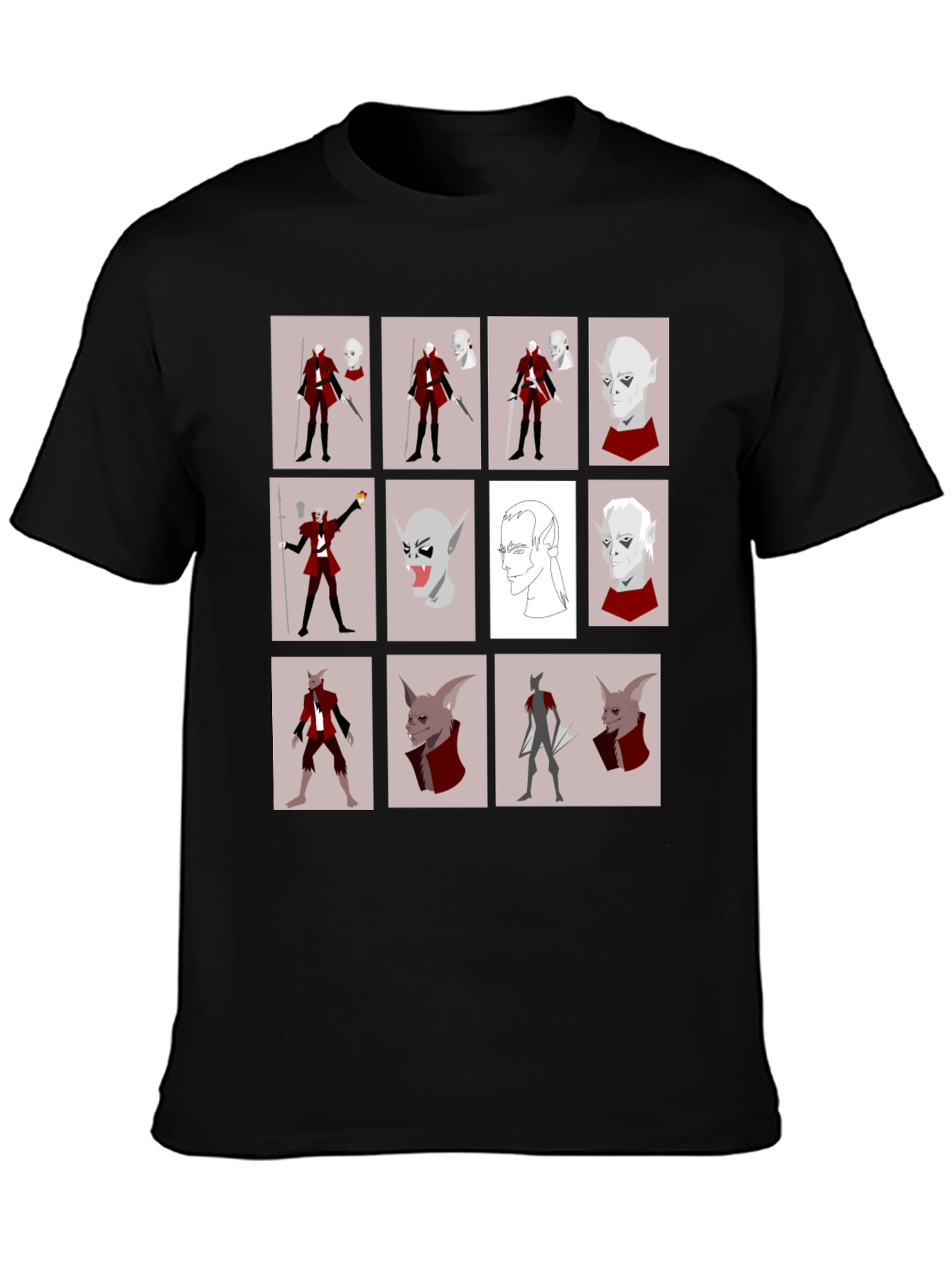 Dungeons & Dragons Elf Character T-Shirt